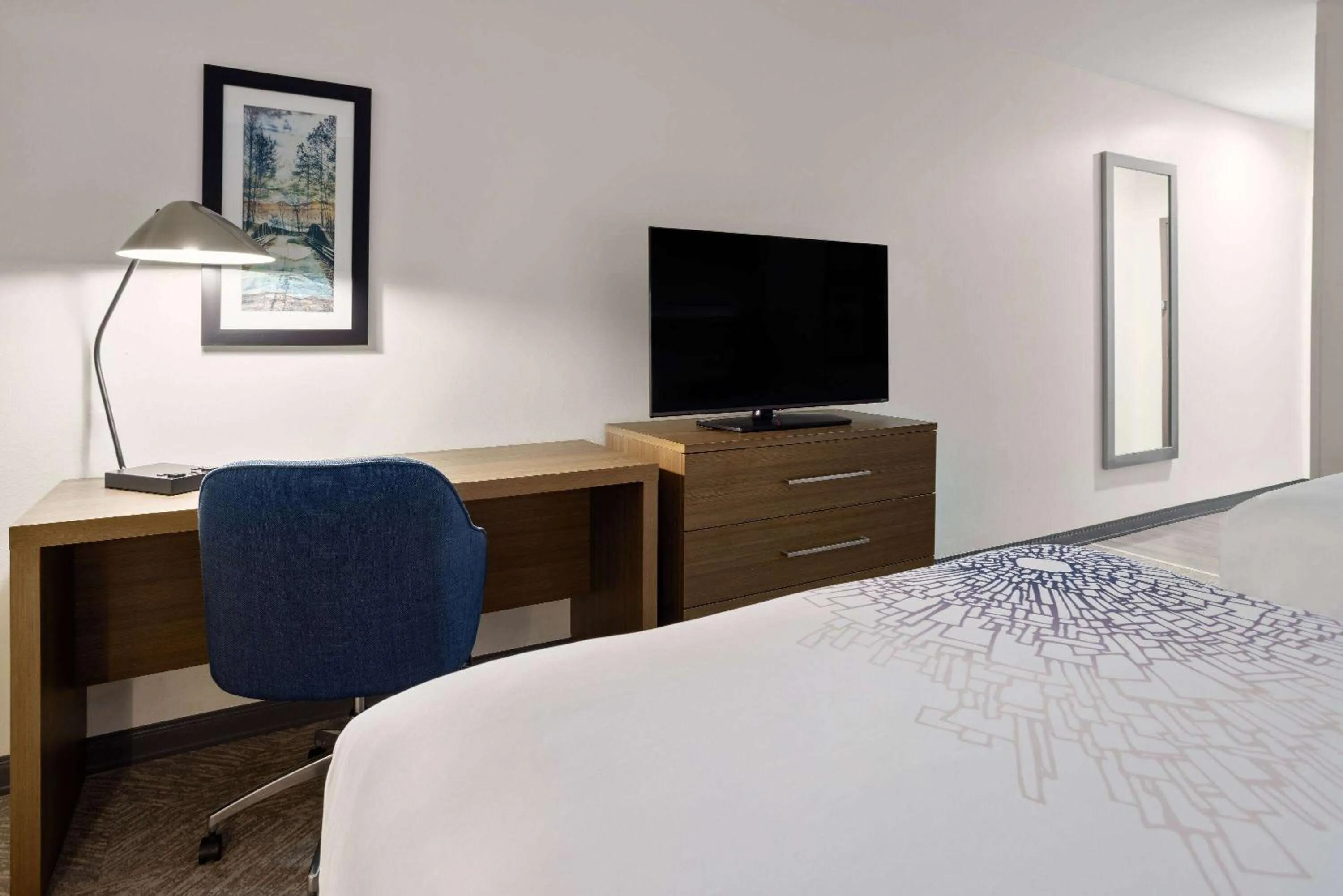 Photo of the whole room, Bed in La Quinta Inn & Suites by Wyndham Locust Grove