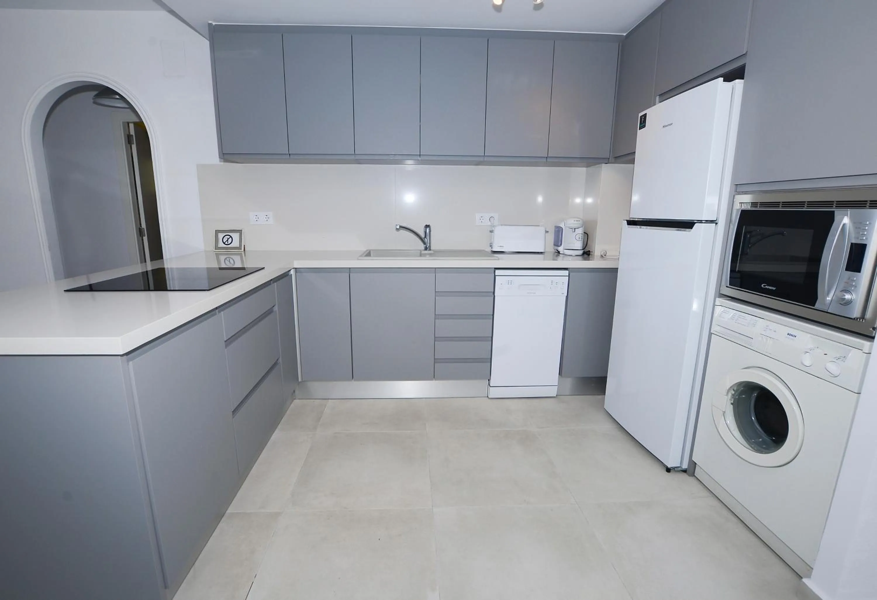 kitchen in Edificio Caribe Playa