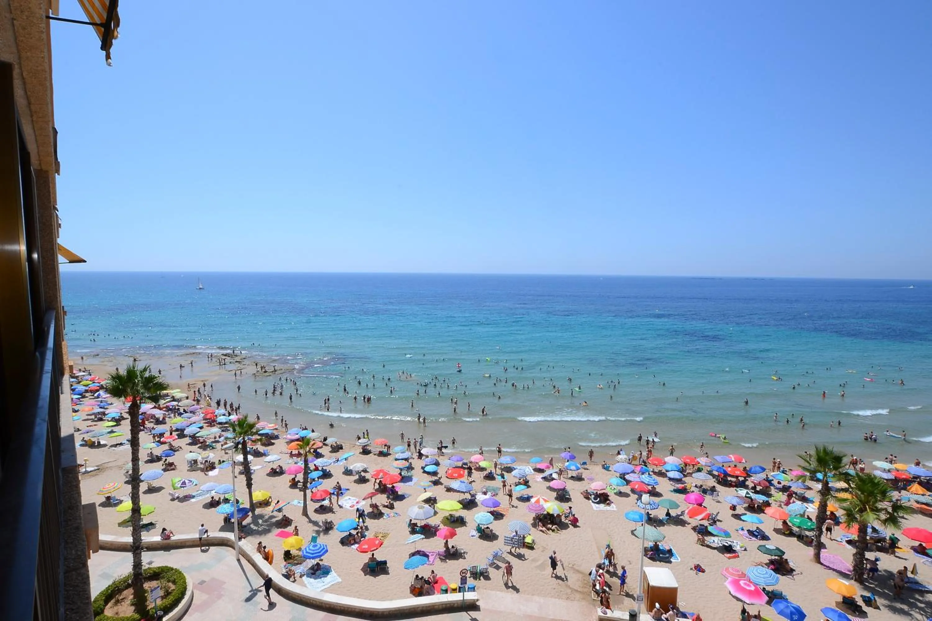 Sea view in Edificio Caribe Playa