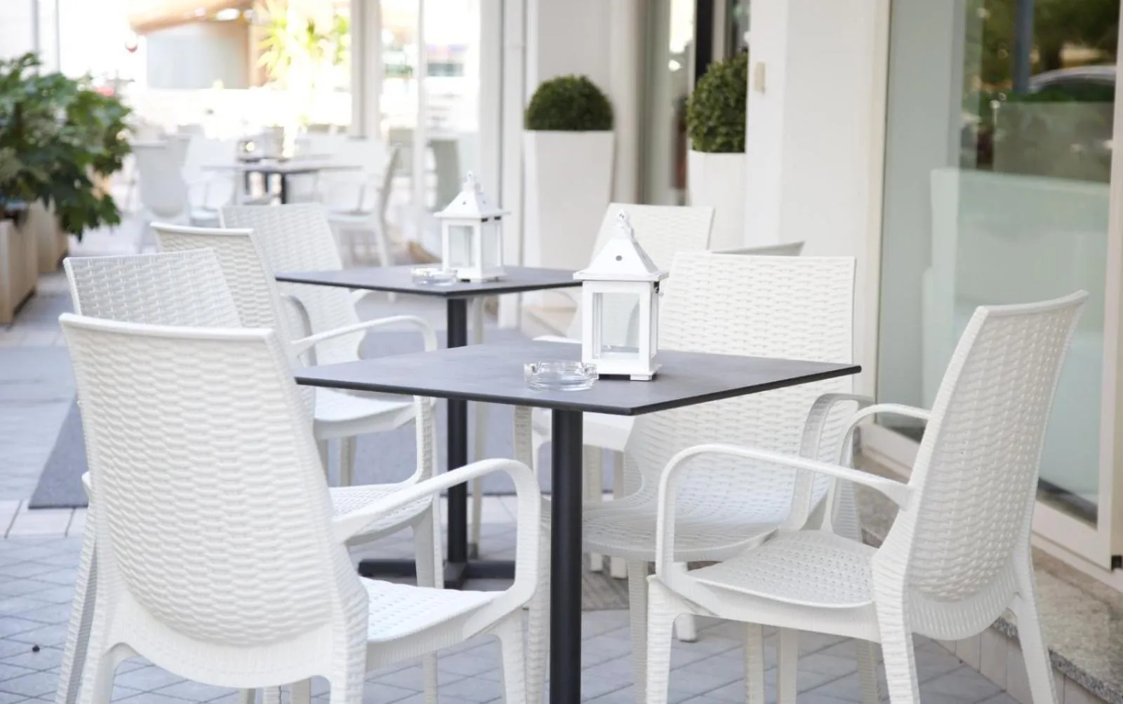 Patio in Hotel Elite Cattolica