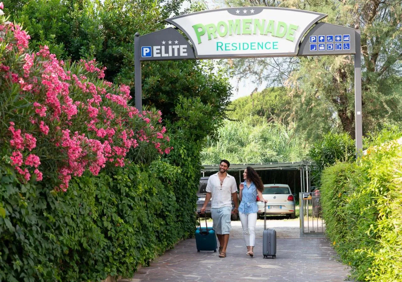 Garden in Hotel Elite Cattolica