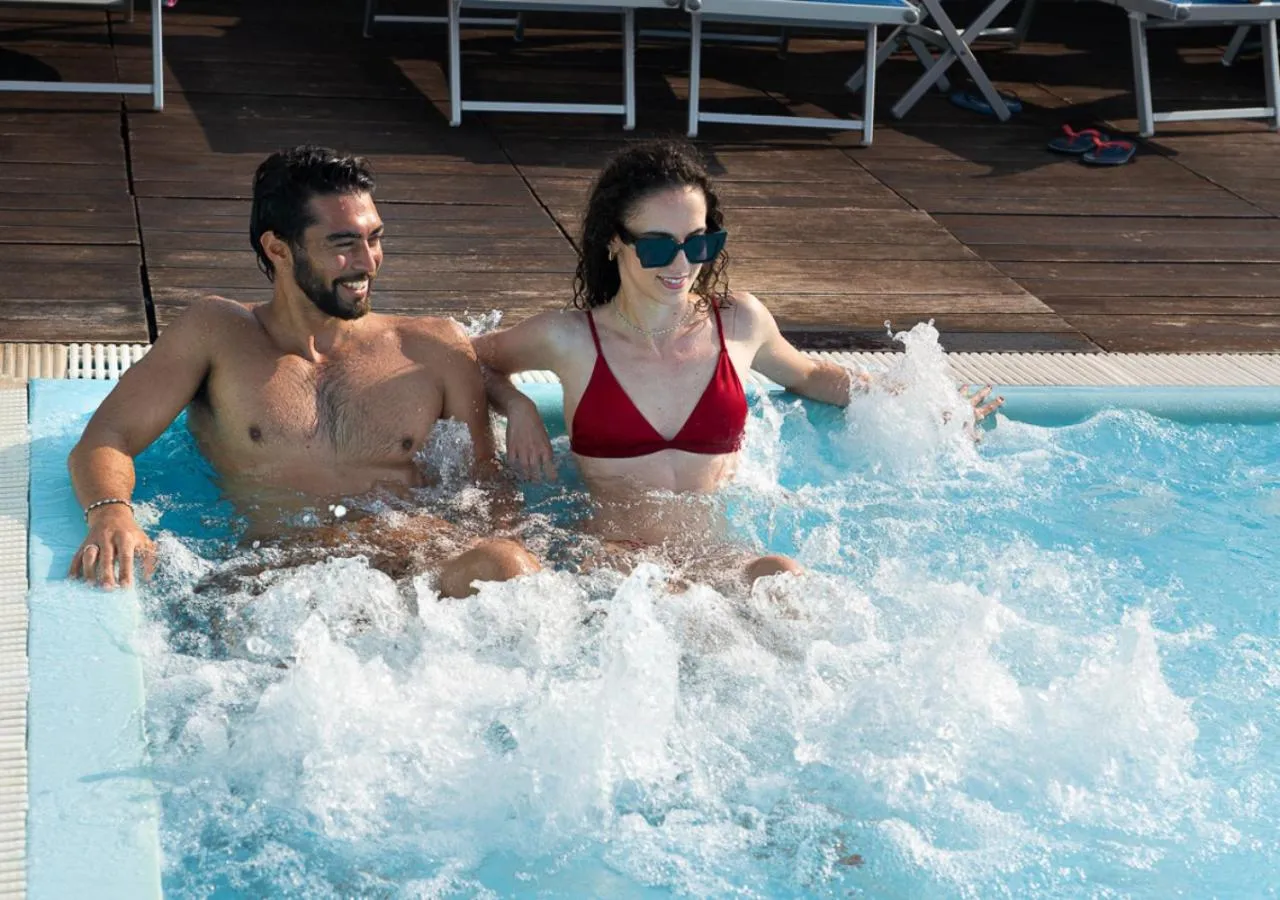 Hot Tub in Hotel Elite Cattolica