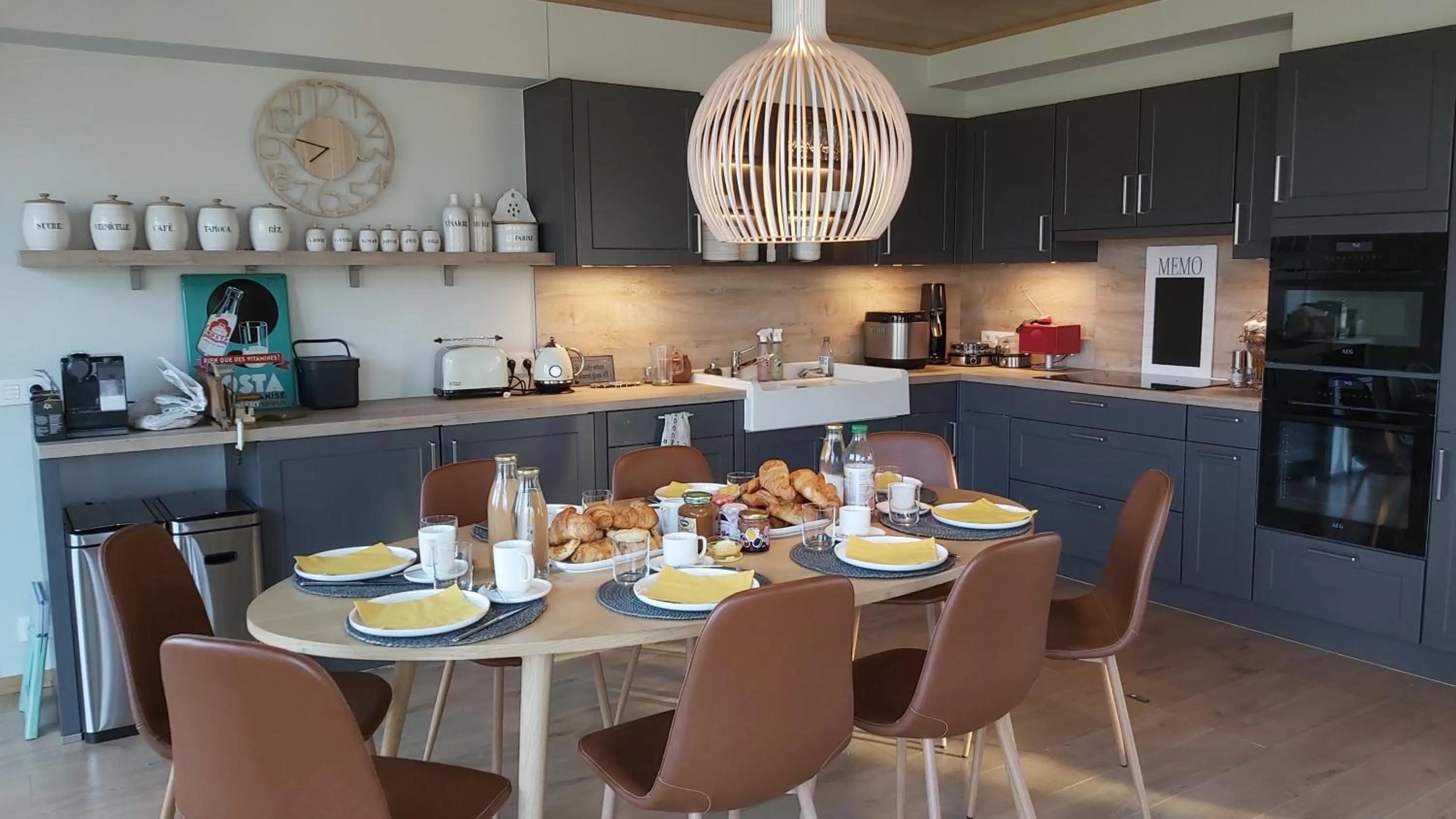 Coffee/tea facilities in B&B Entre Champs