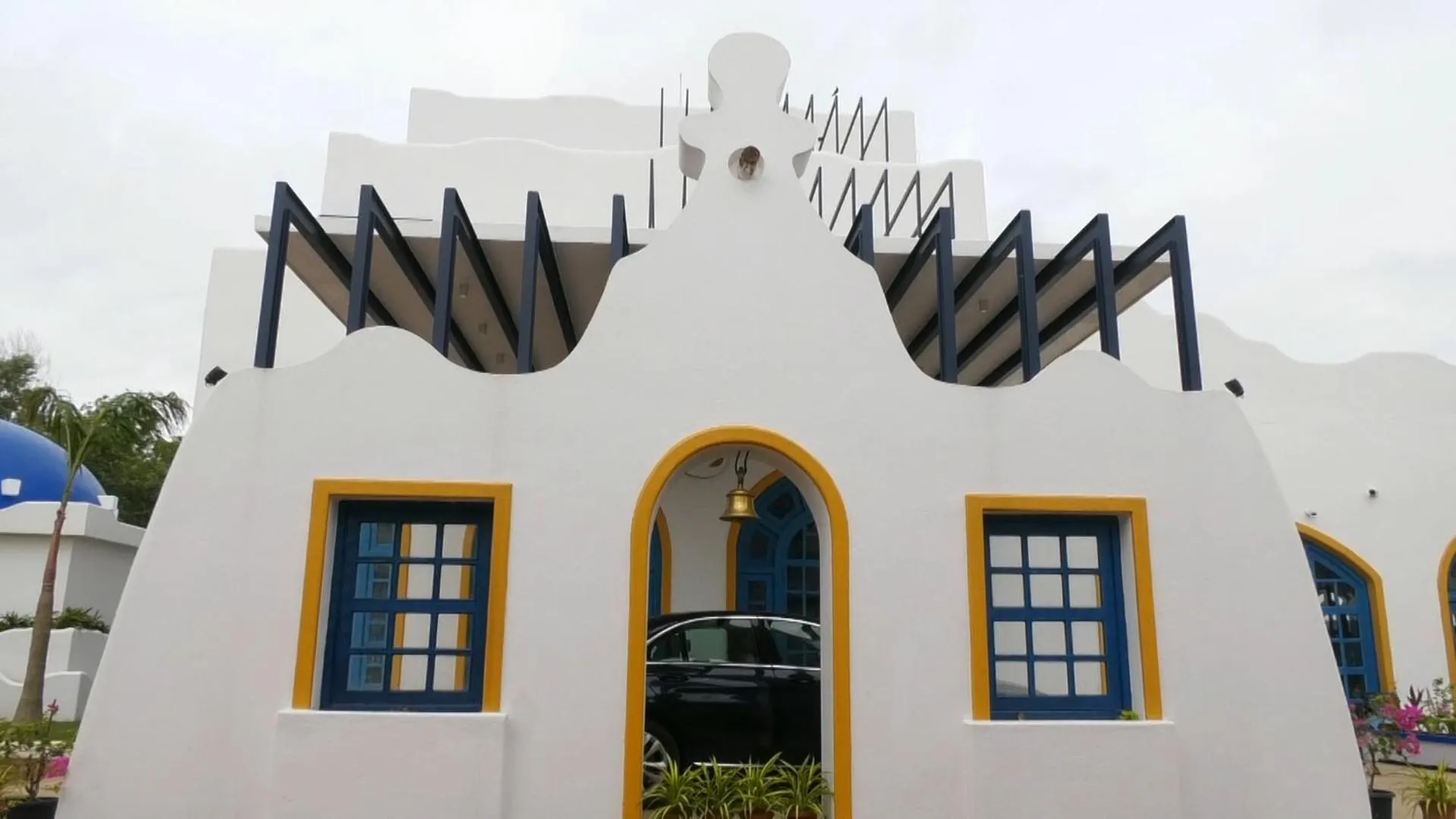 Property building in Ananda Resorts Shantiniketan