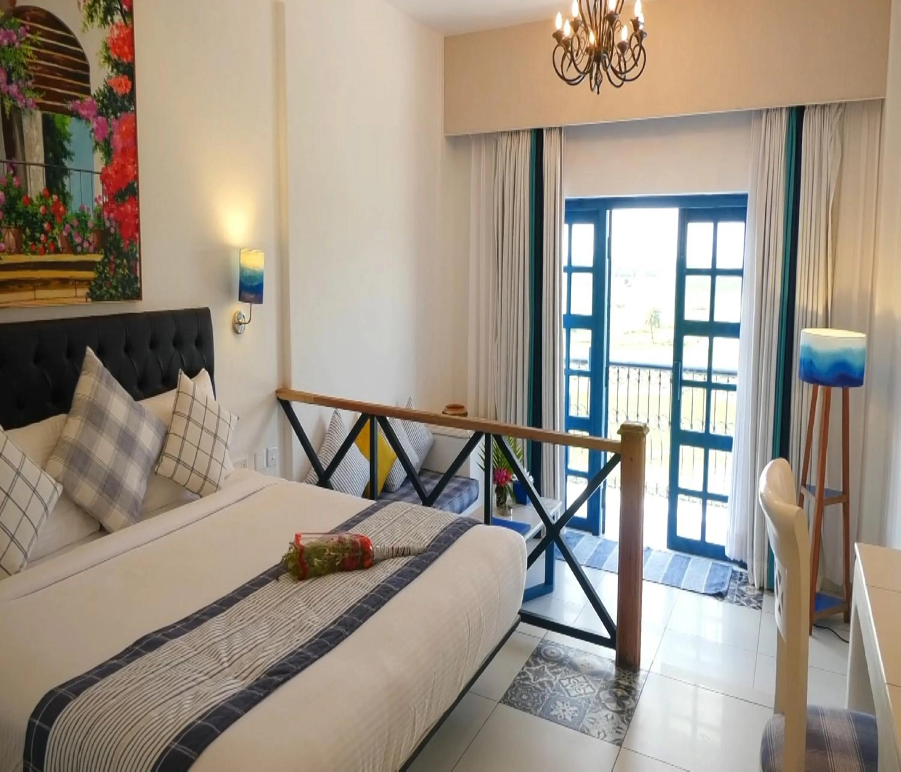 Bed in Ananda Resorts Shantiniketan