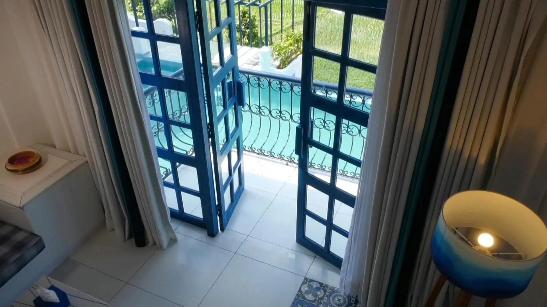 Balcony/Terrace in Ananda Resorts Shantiniketan