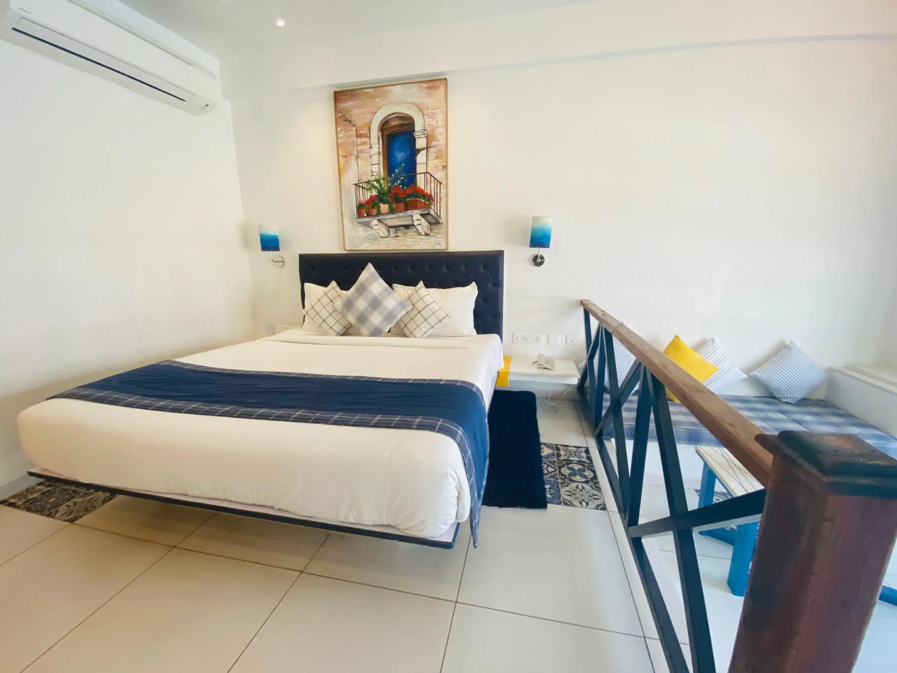 Bed in Ananda Resorts Shantiniketan