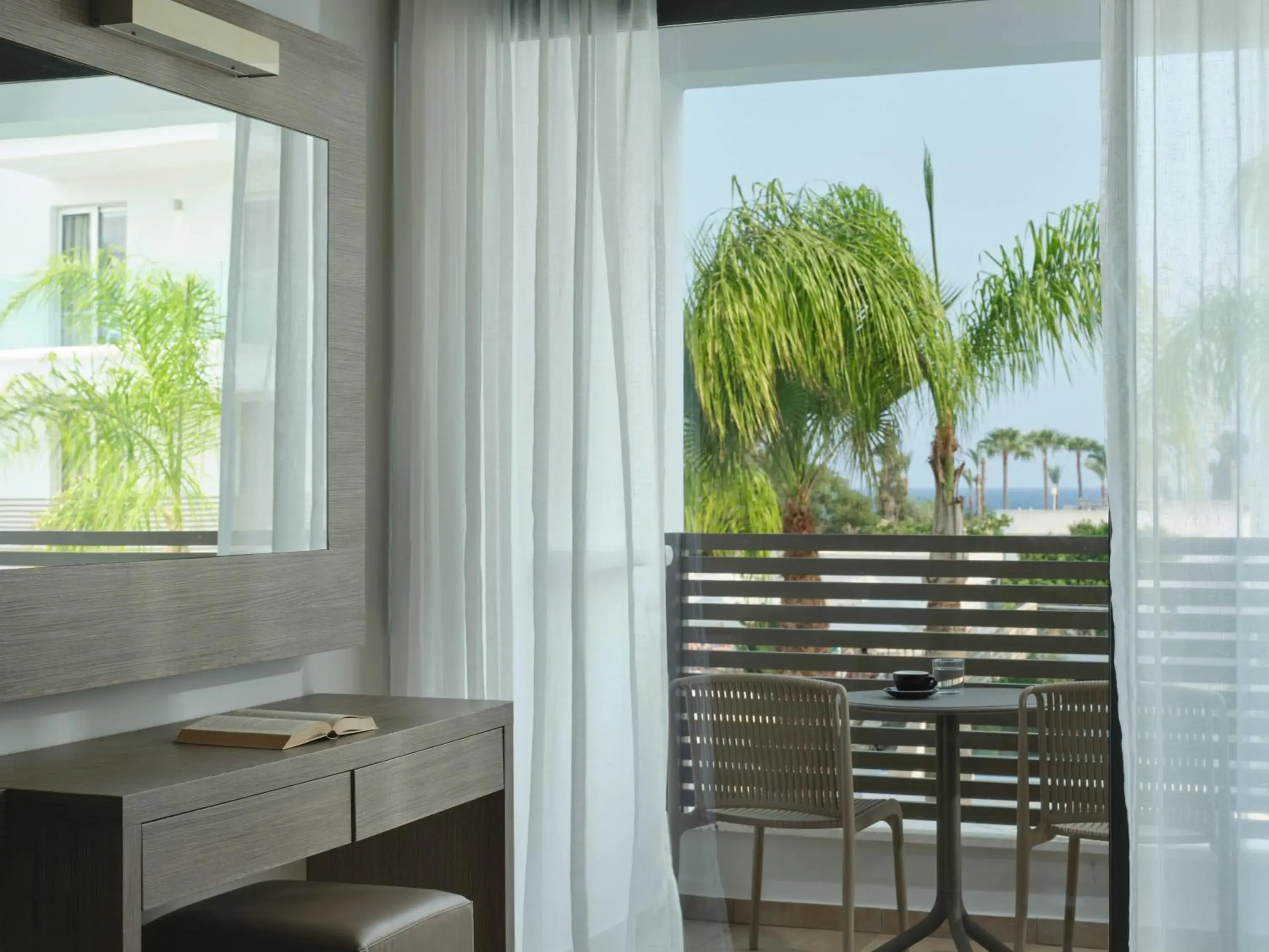 Deluxe Double Room Side Sea View in Atlantica Sancta Napa Hotel Deluxe Double Room Side Sea View in Atlantica Sancta Napa Hotel