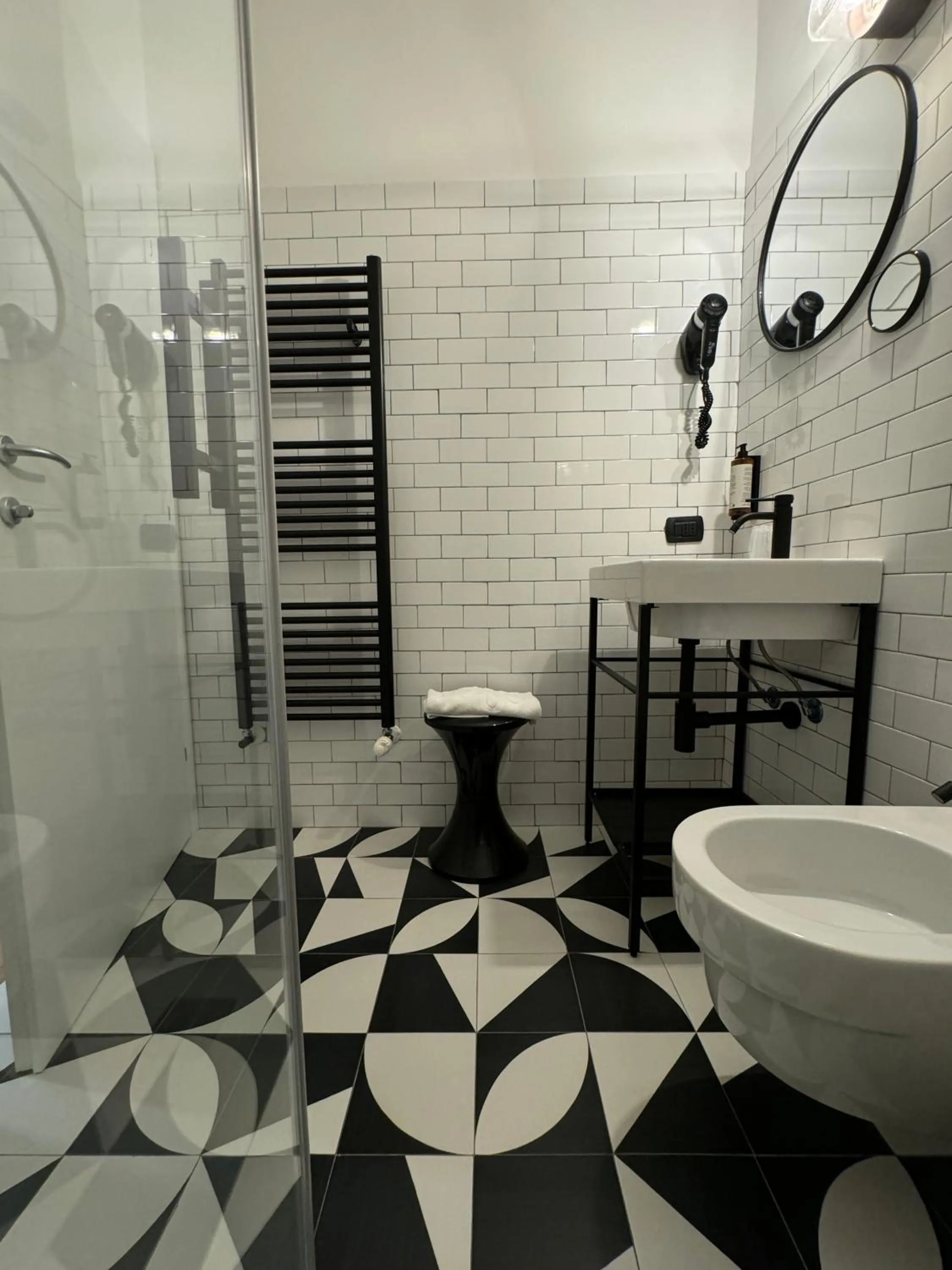 Toilet in Re Versiliana Hotel