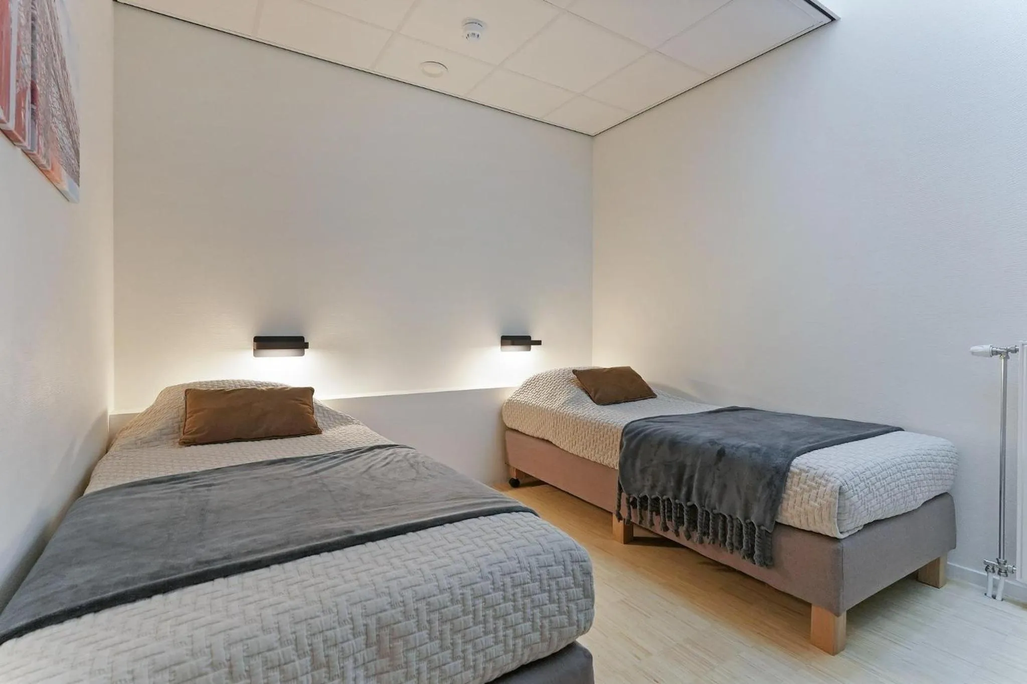 Bed in Dock Hotel Stellendam