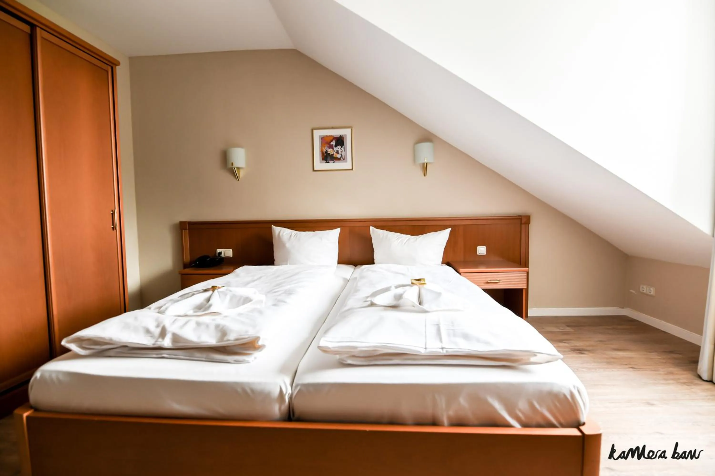 Photo of the whole room, Bed in Hotel Blutenburg