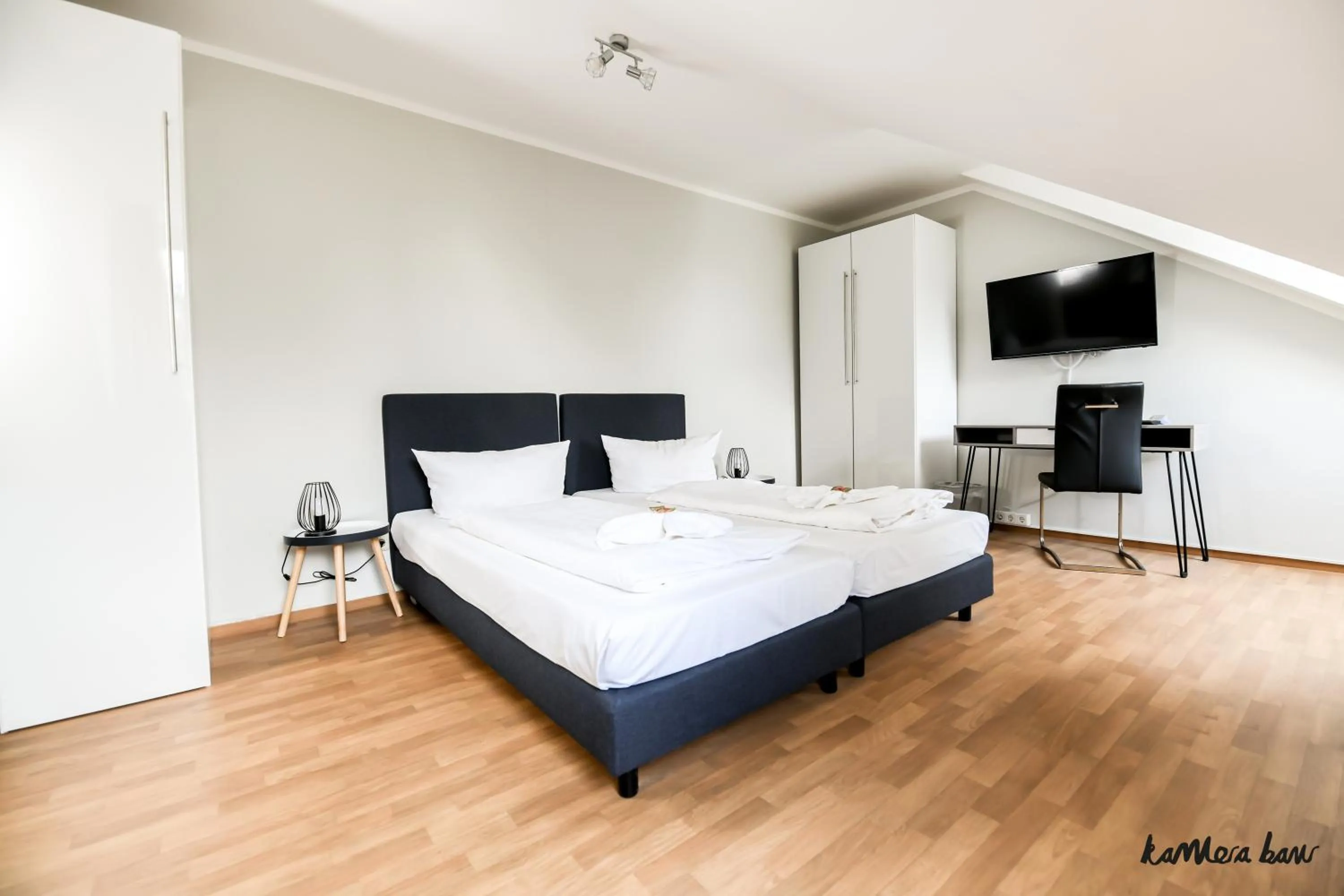 Photo of the whole room, Bed in Hotel Blutenburg