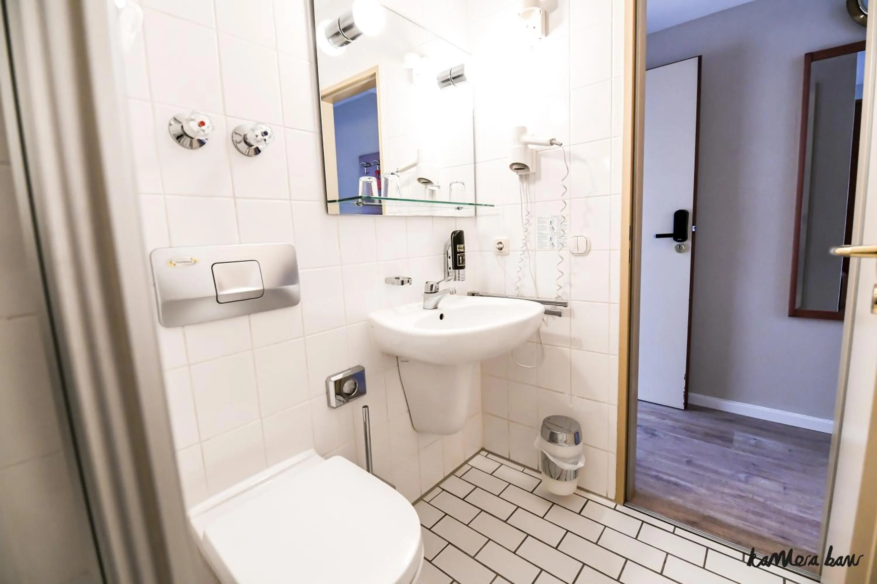 Bathroom in Hotel Blutenburg