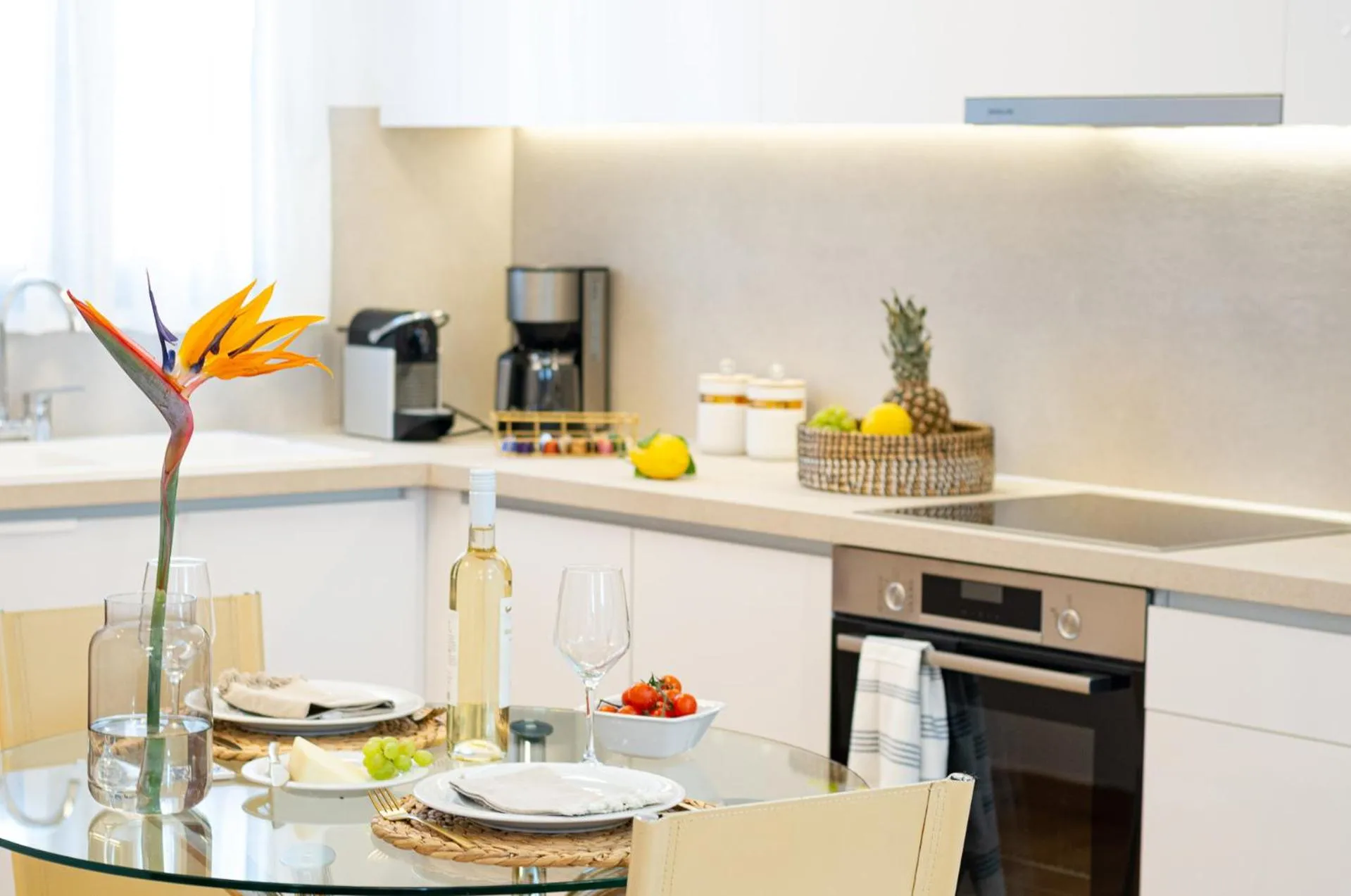 Kitchen or kitchenette in Villa Dafni - Lindos