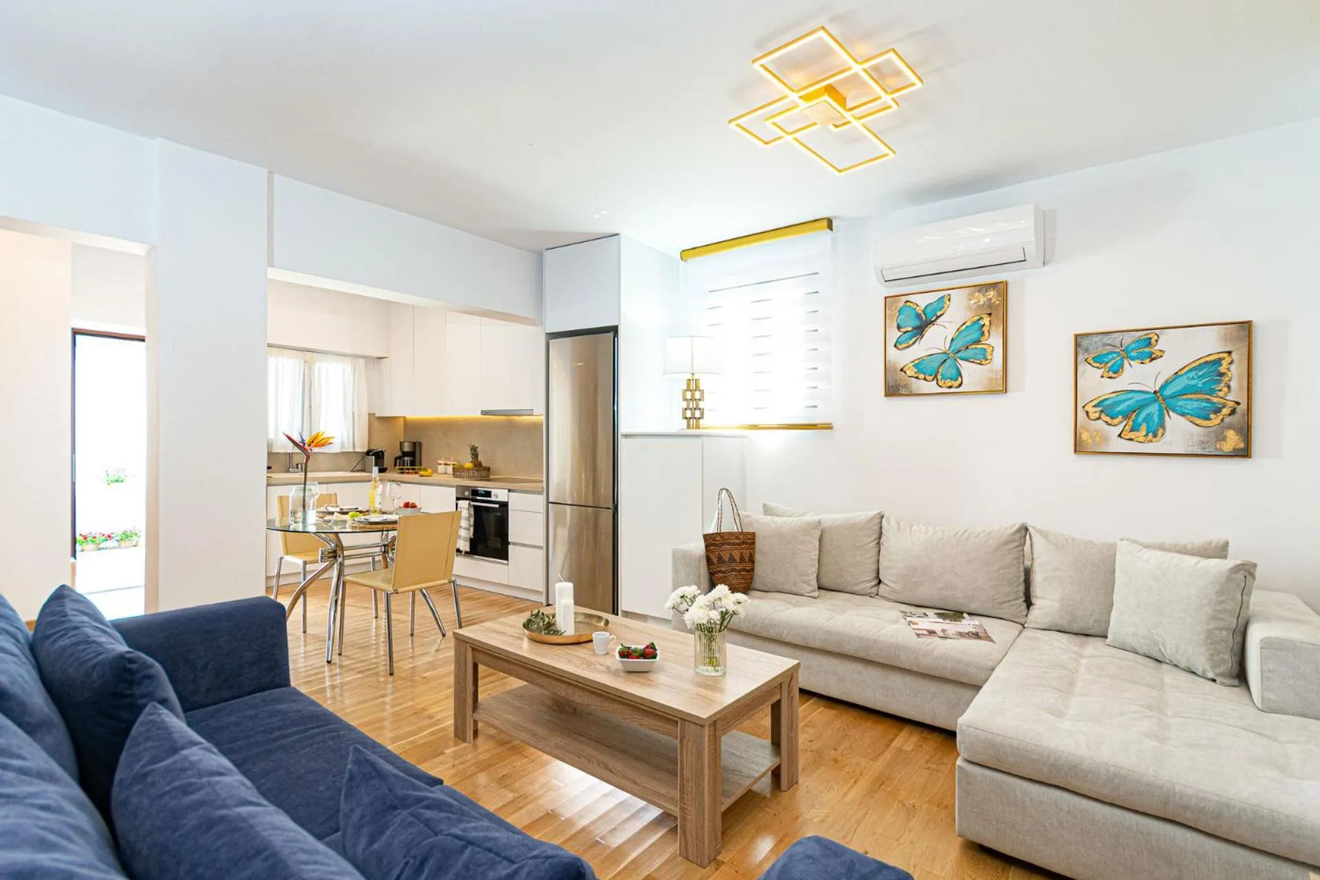 Kitchen or kitchenette in Villa Dafni - Lindos