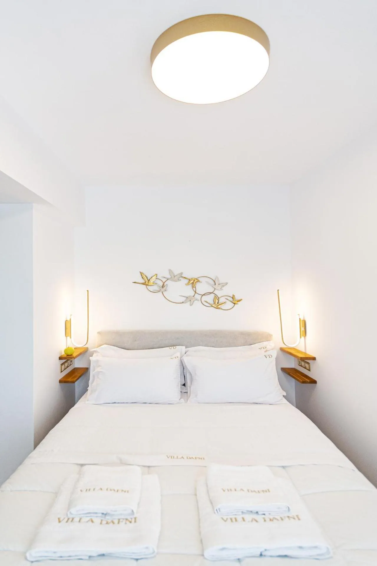 Bed in Villa Dafni - Lindos