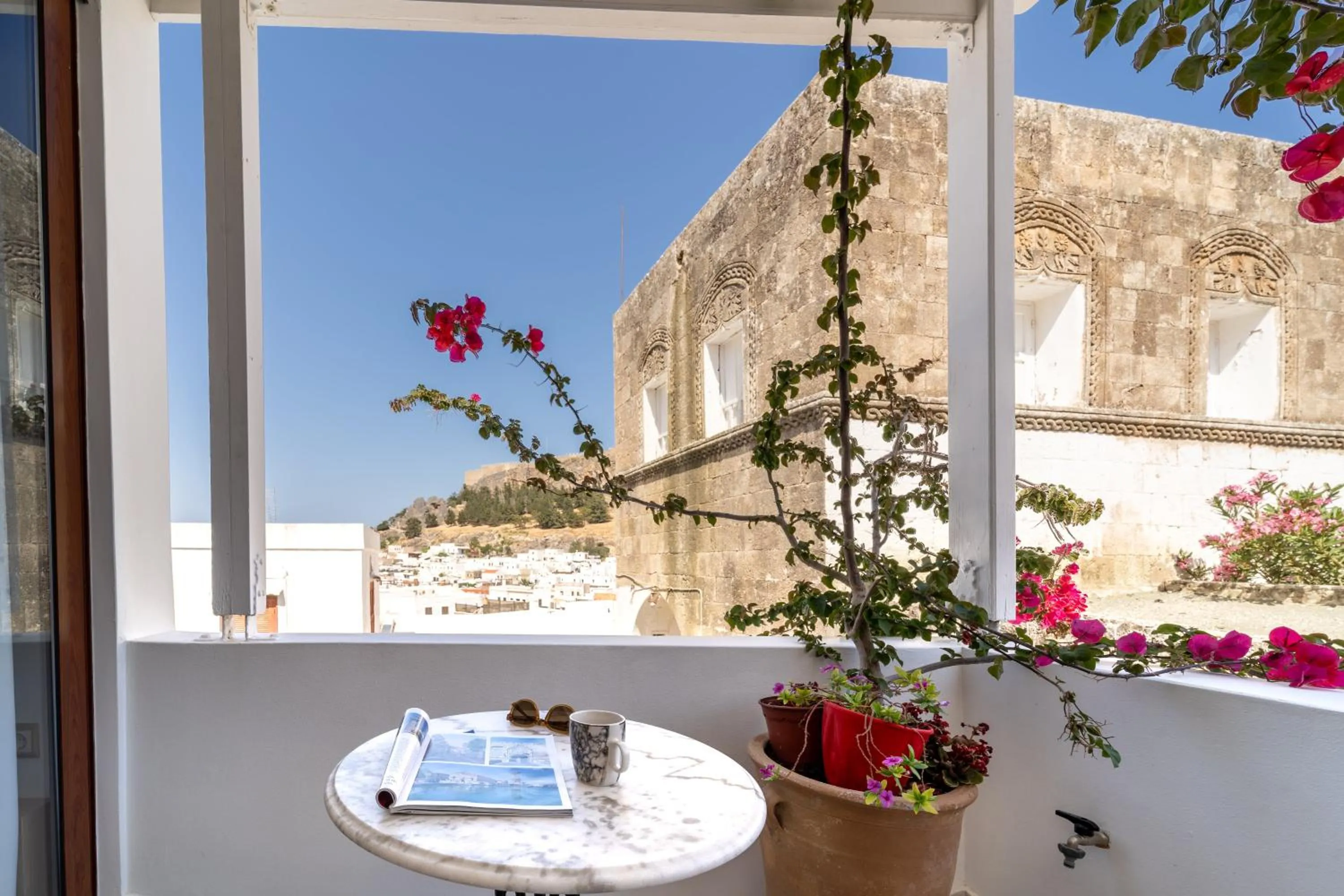 Seating area in Villa Dafni - Lindos