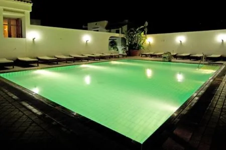 Swimming pool in Hotel Villa Miralisa