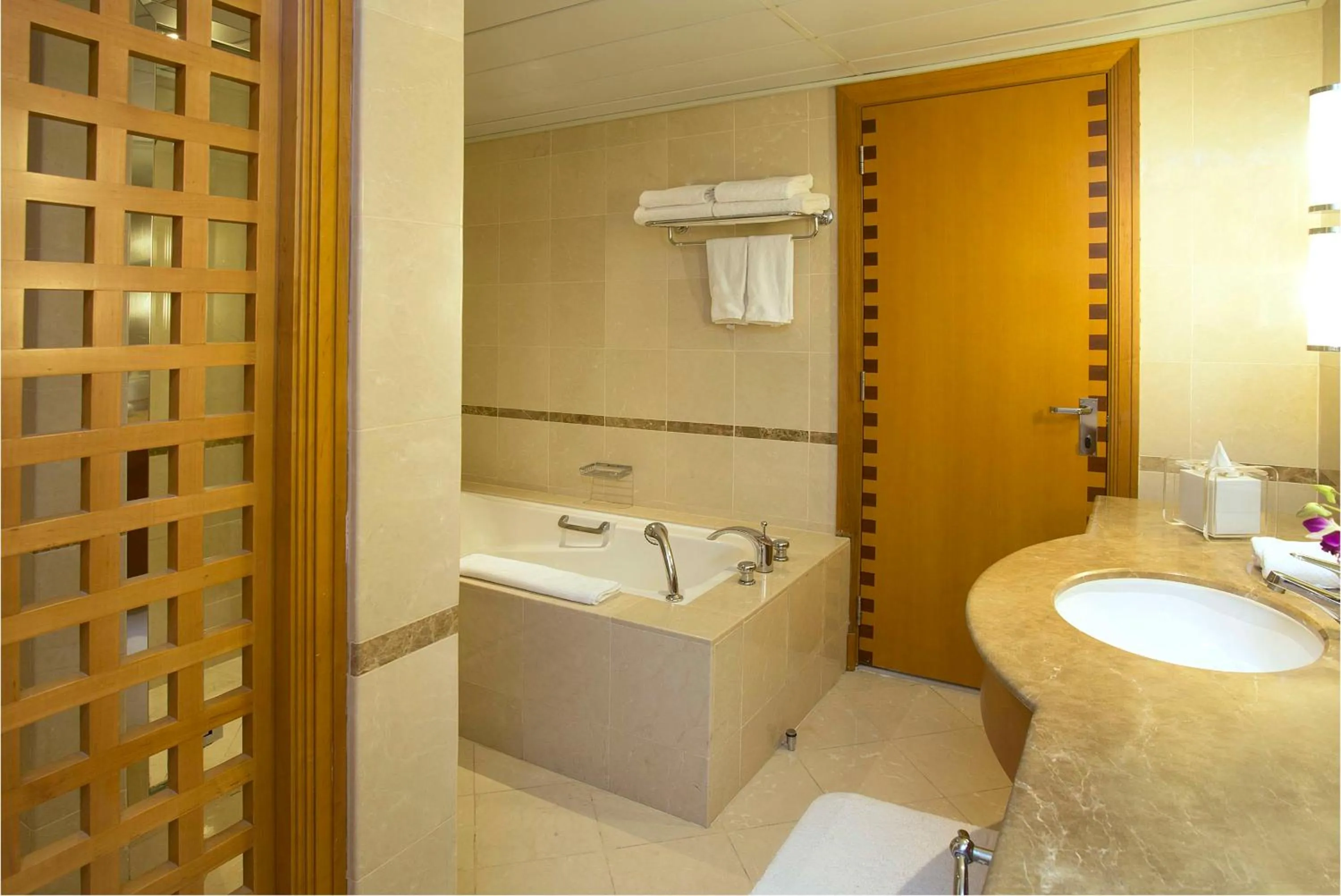 Bathroom in Hilton Dubai Jumeirah