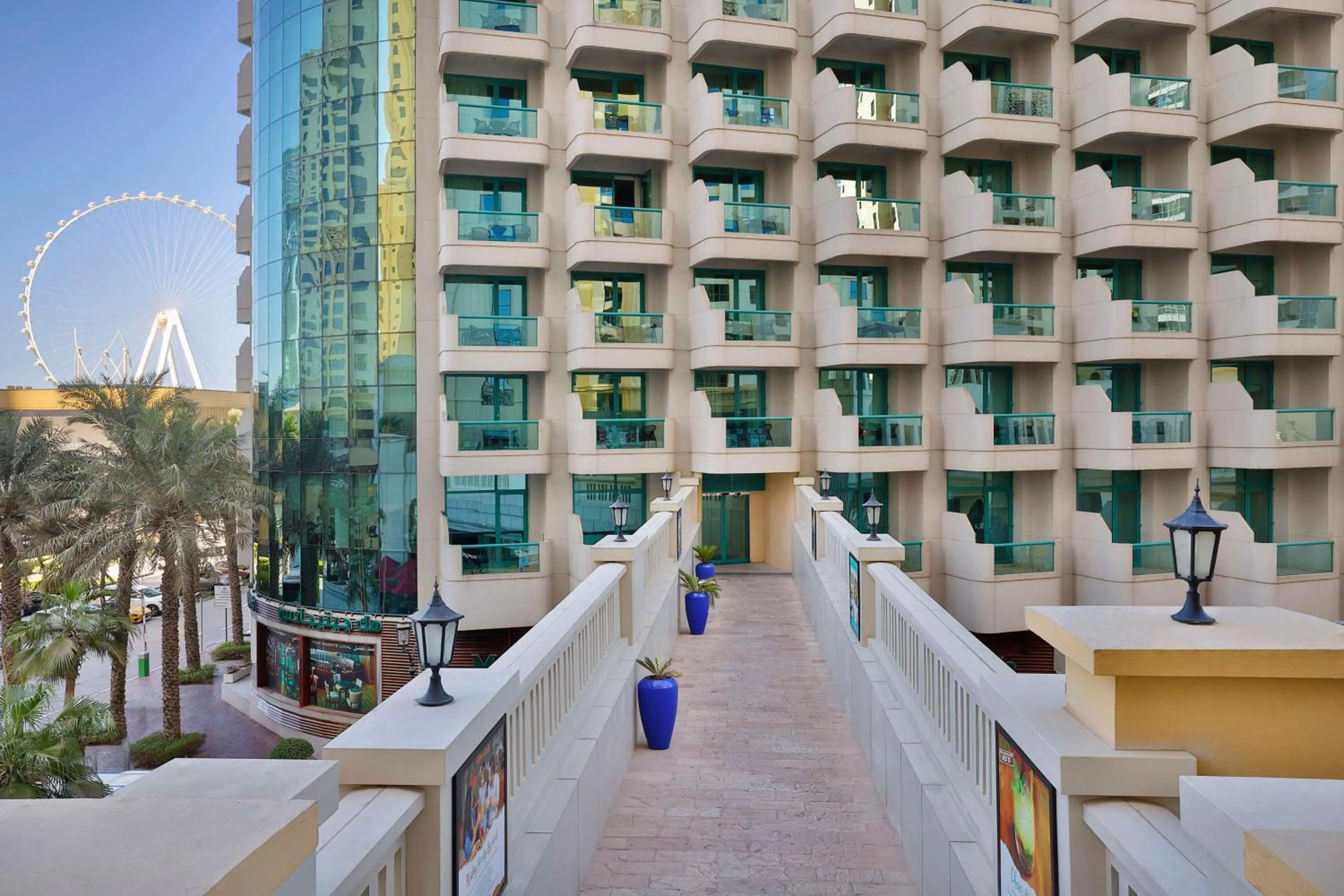 Property building in Hilton Dubai Jumeirah