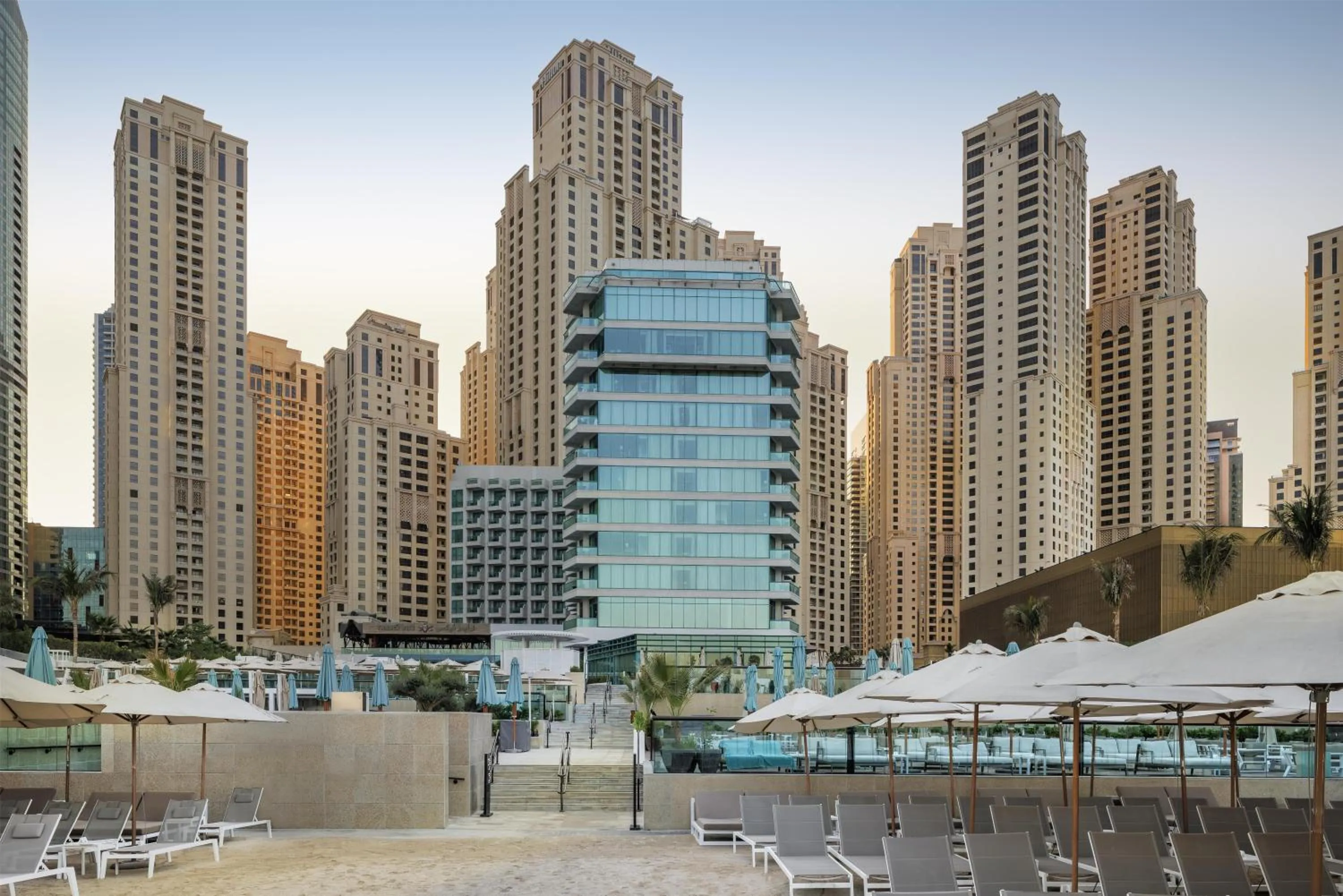 Property building in Hilton Dubai Jumeirah