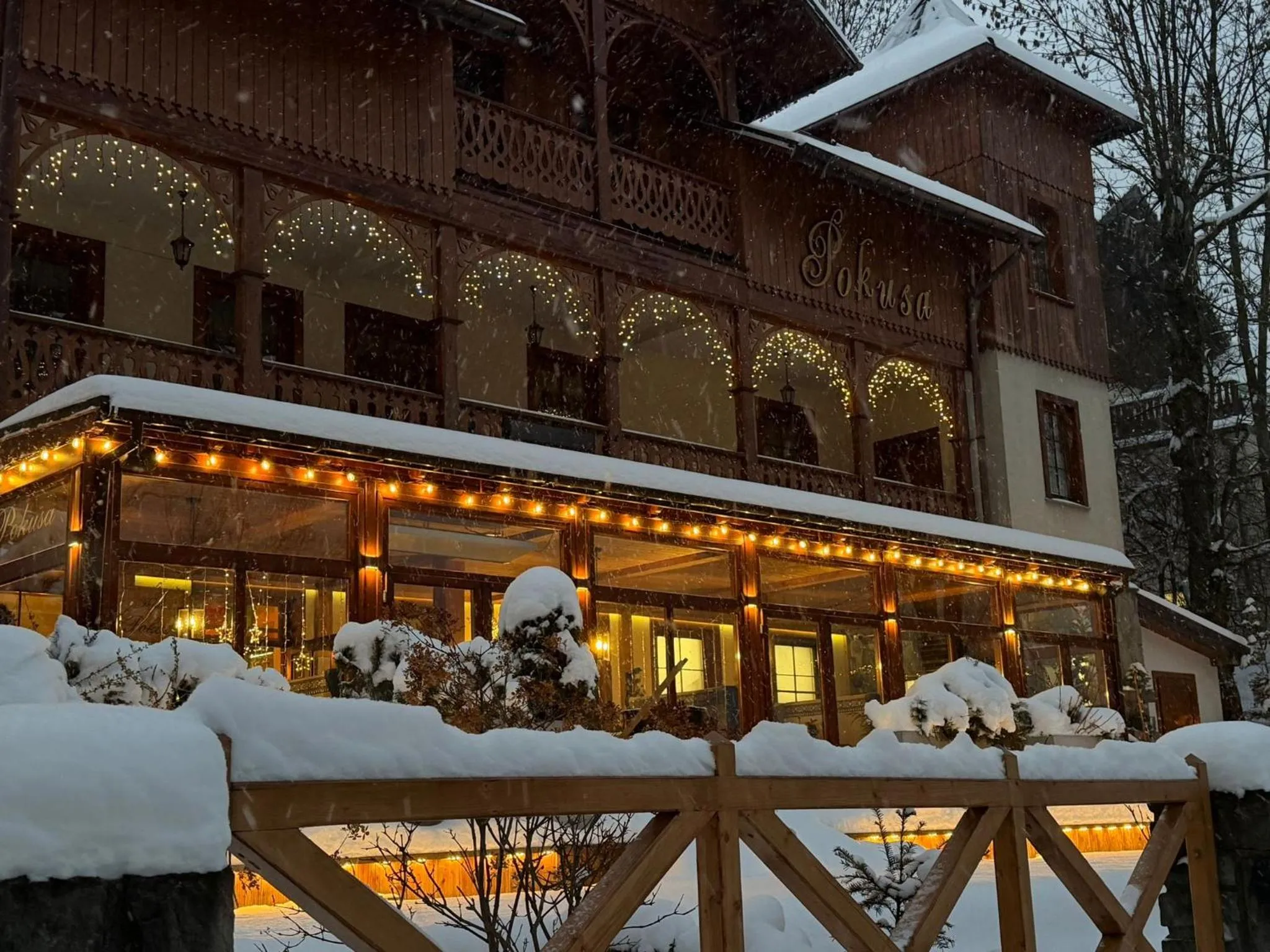 Winter in Willa Pokusa