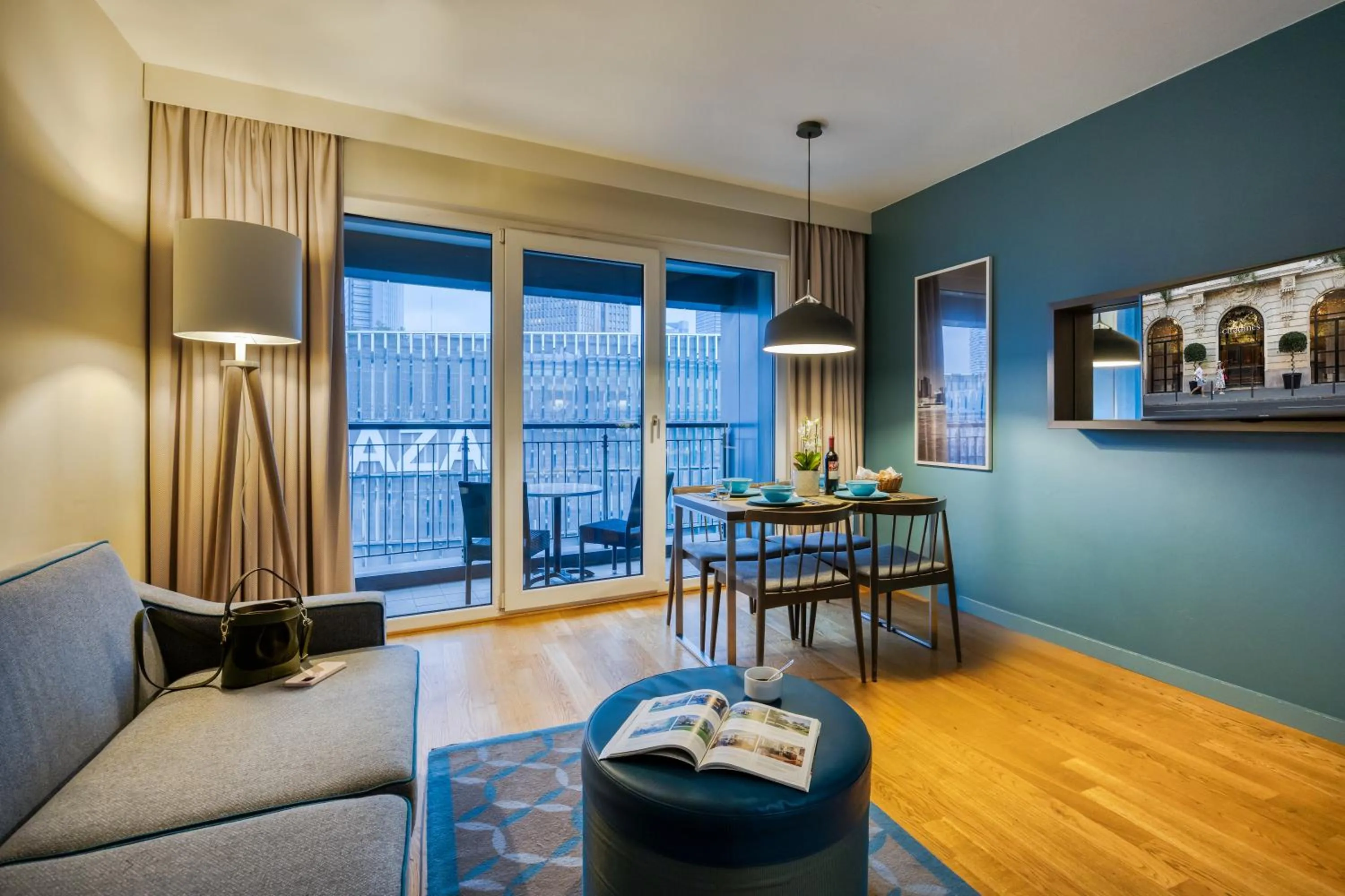 Living room in Citadines City Centre Frankfurt