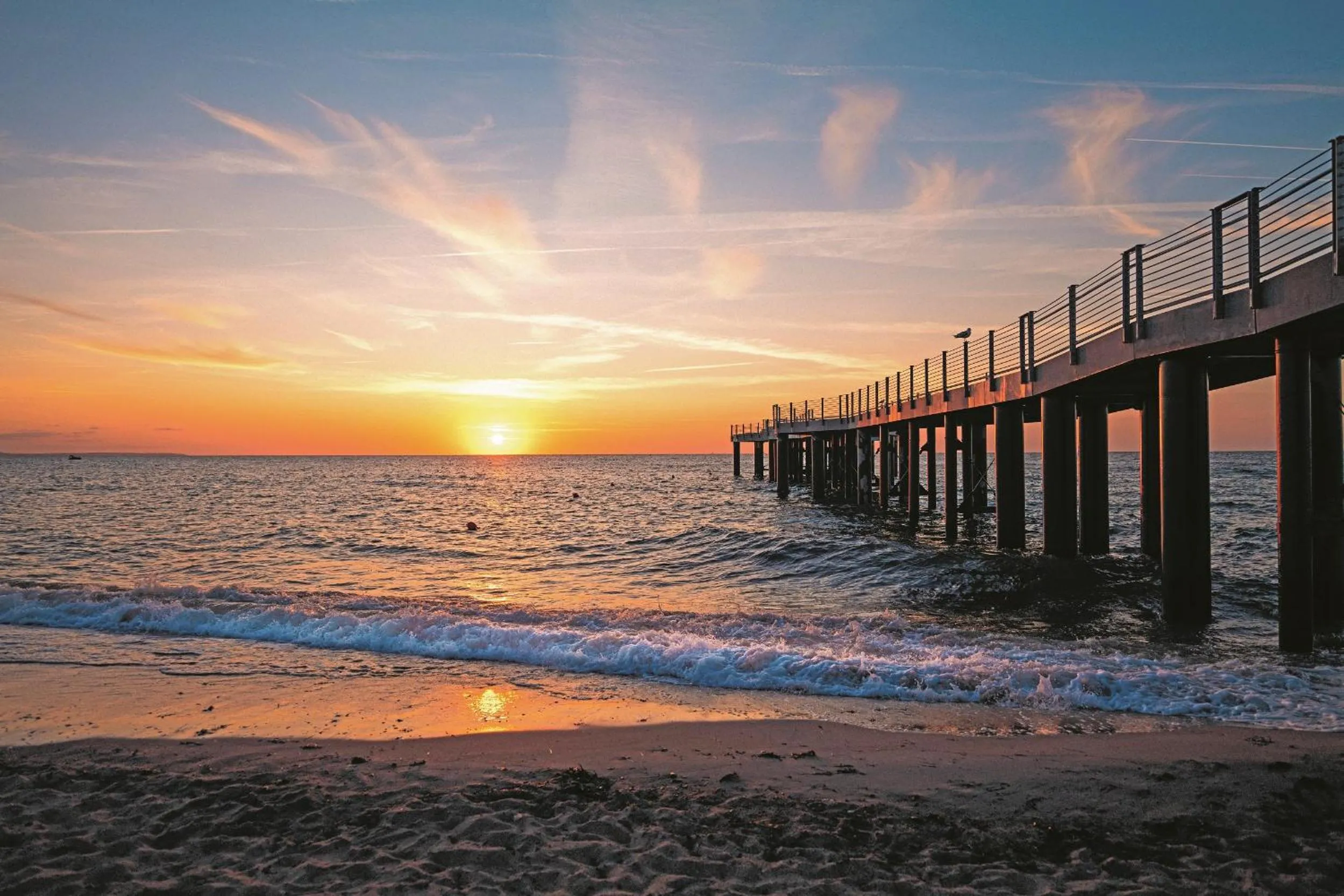 Beach in Strandhotel an der Ostsee