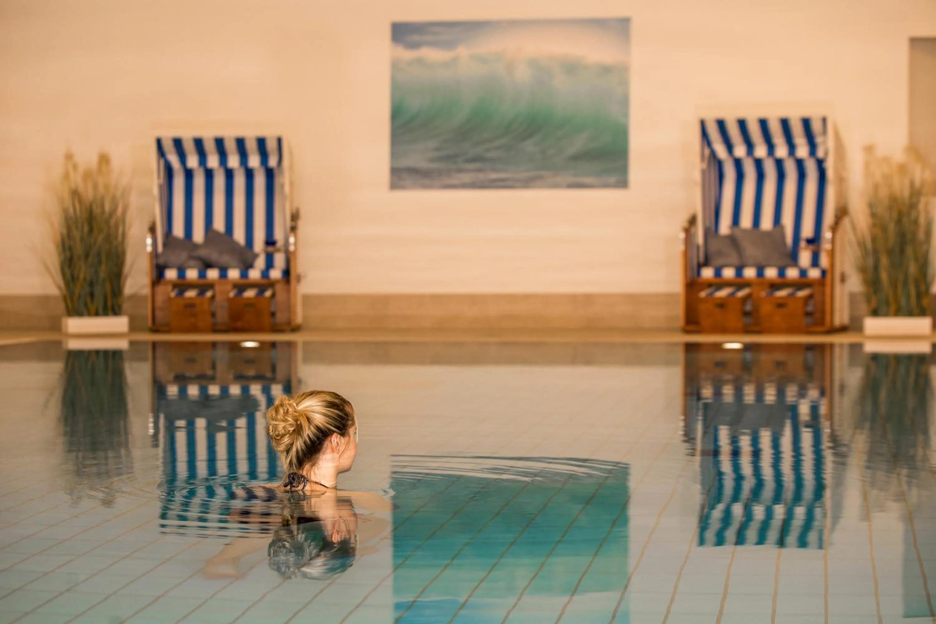 Swimming pool in Strandhotel an der Ostsee