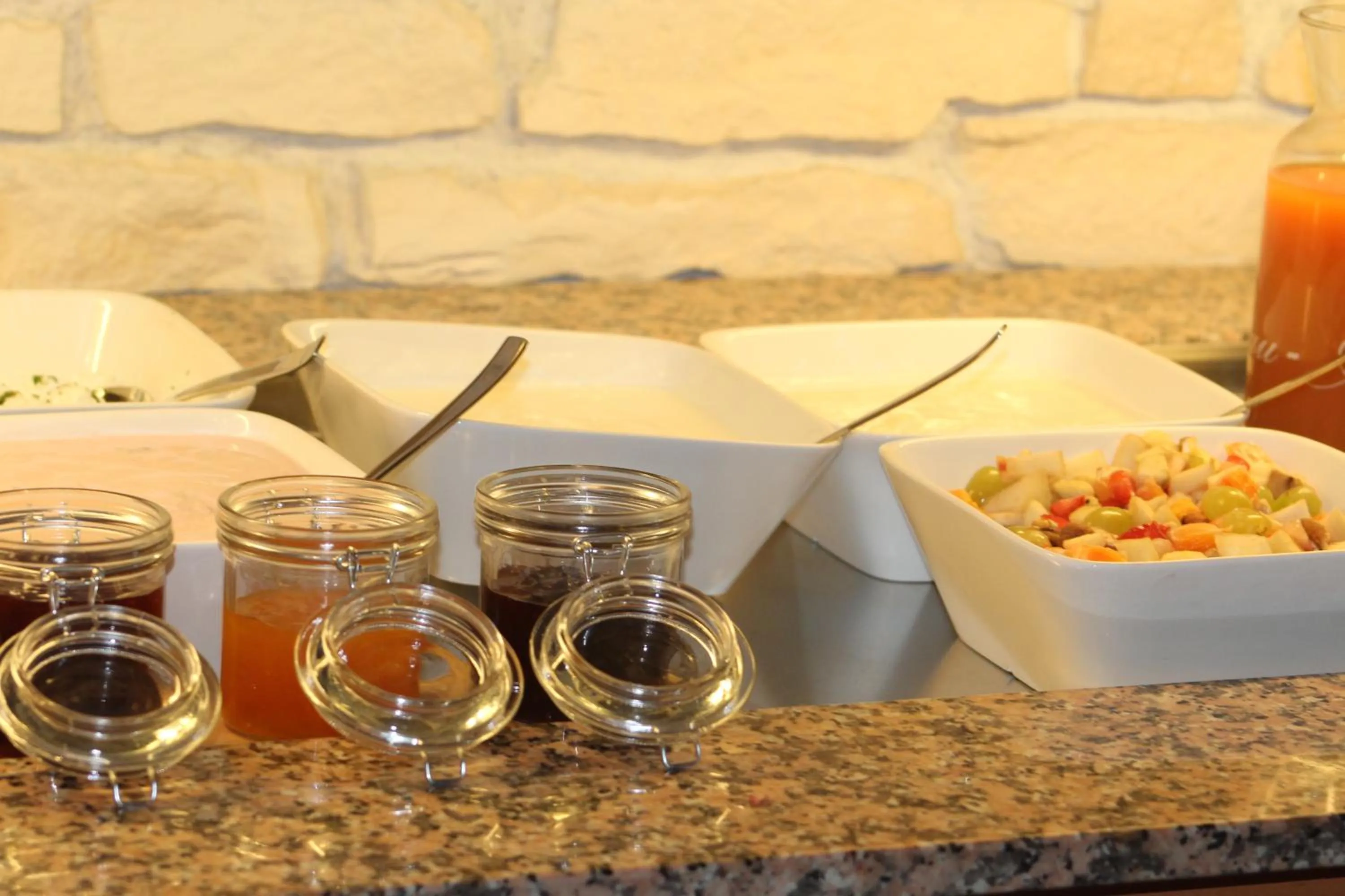 Buffet breakfast in Landgasthof-Bikerhotel Arnold