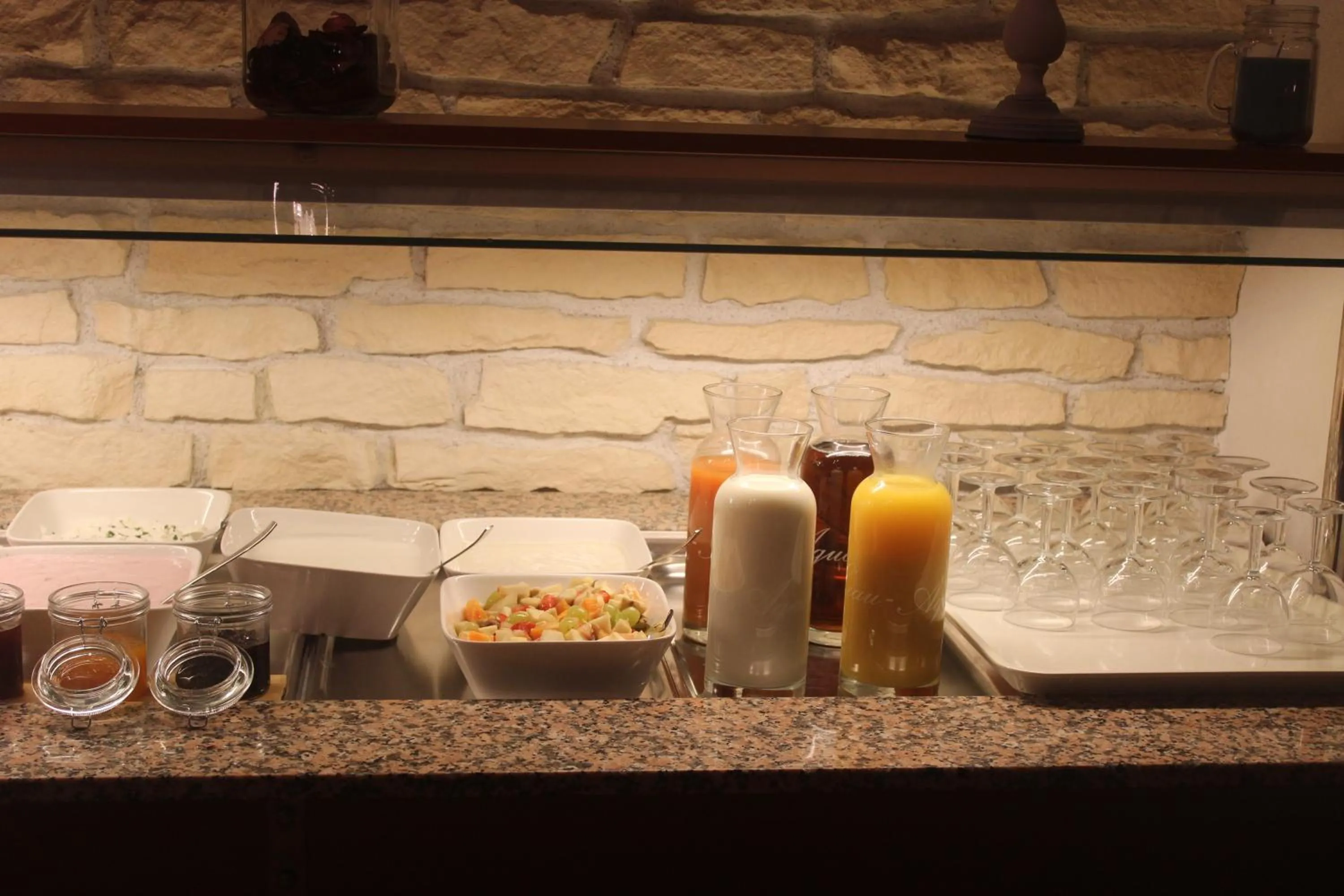 Breakfast in Landgasthof-Bikerhotel Arnold