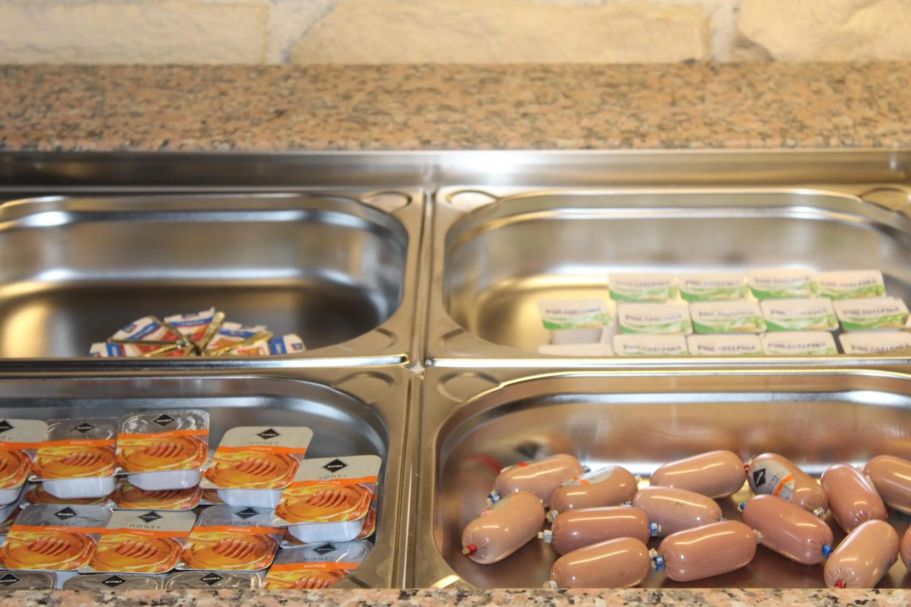 Buffet breakfast in Landgasthof-Bikerhotel Arnold