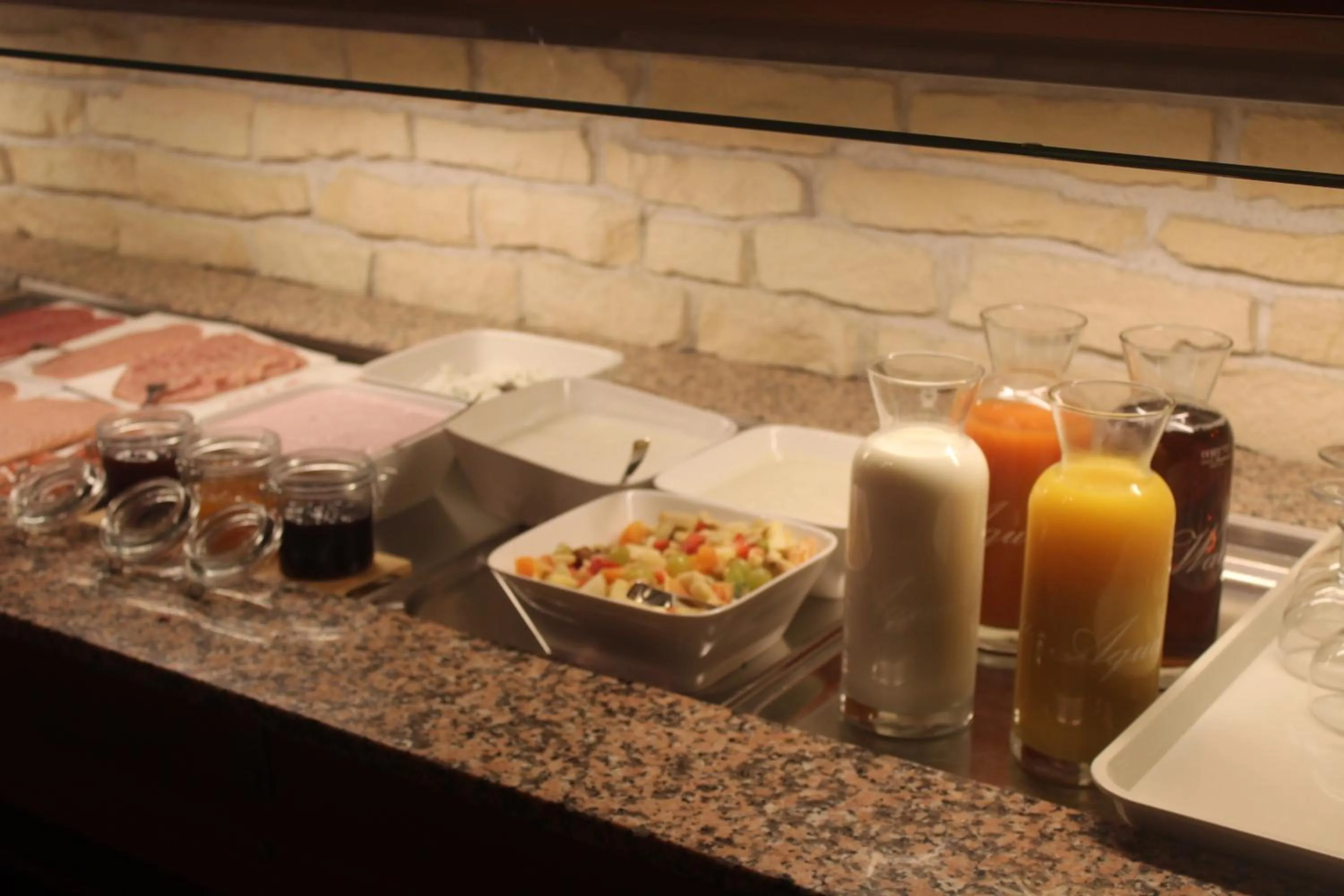 Buffet breakfast in Landgasthof-Bikerhotel Arnold