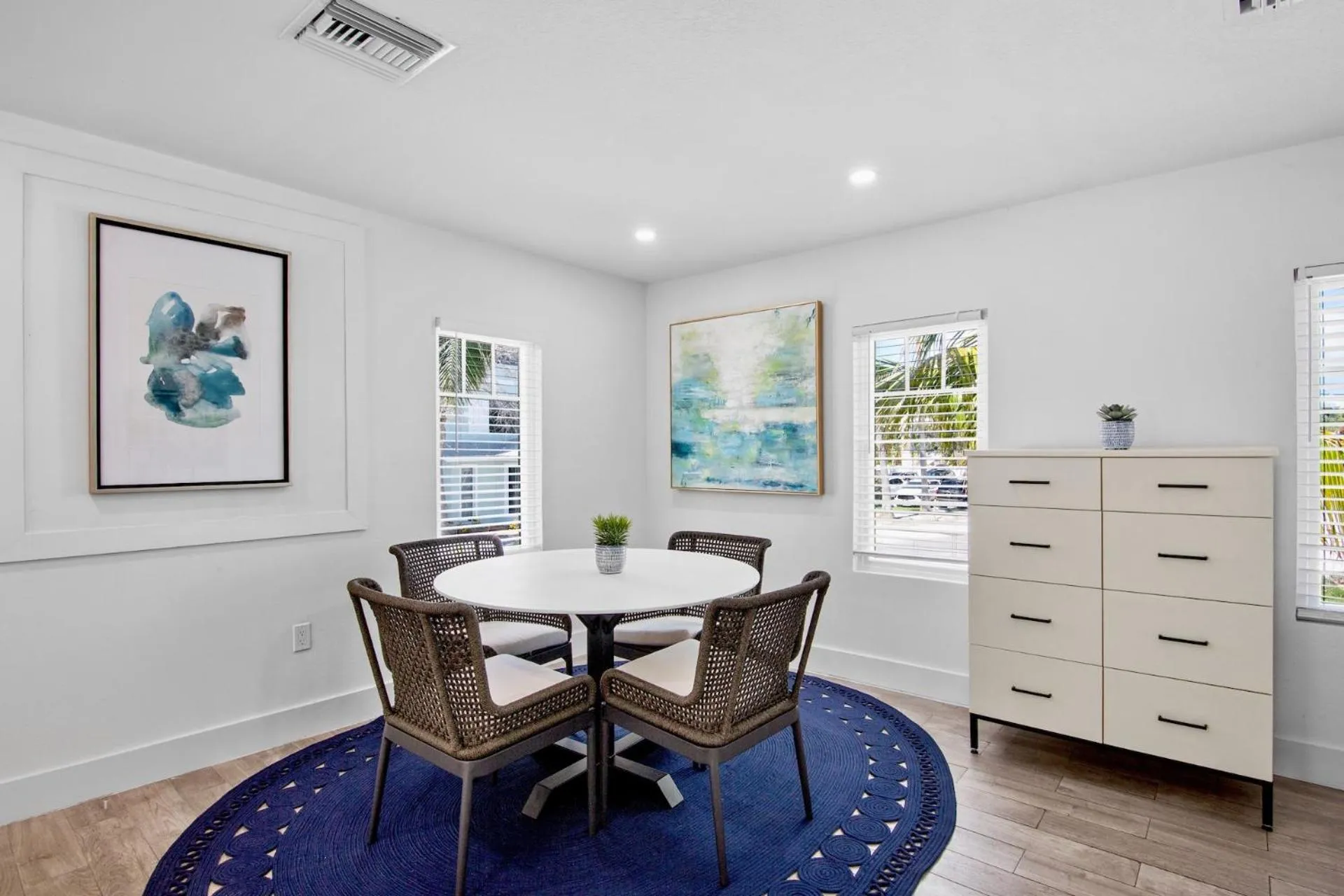 Seating area in Pelican Post at Anna Maria Island Inn