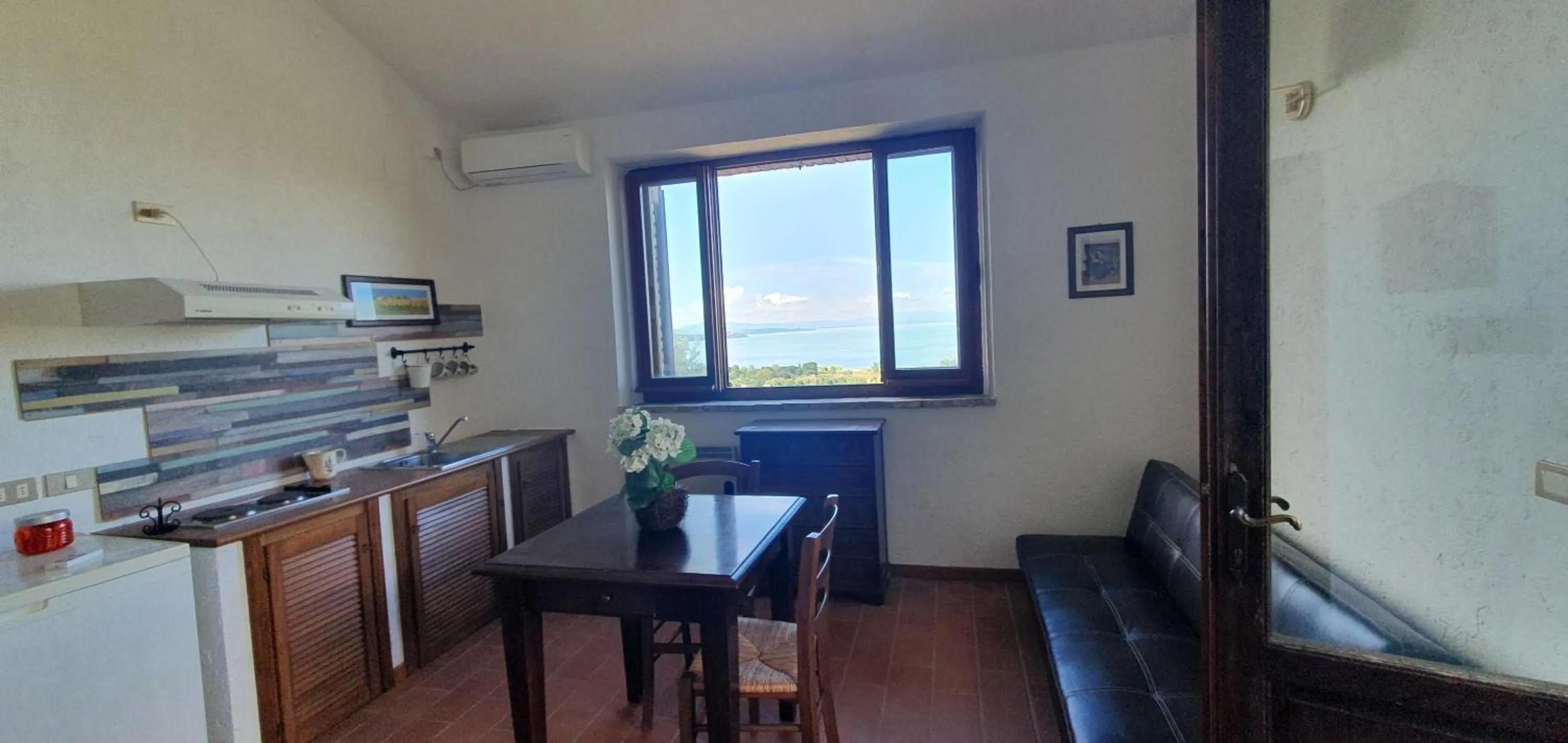 Living room in PoloTuristicoUmbria Rustico con Piscina Vista Lago