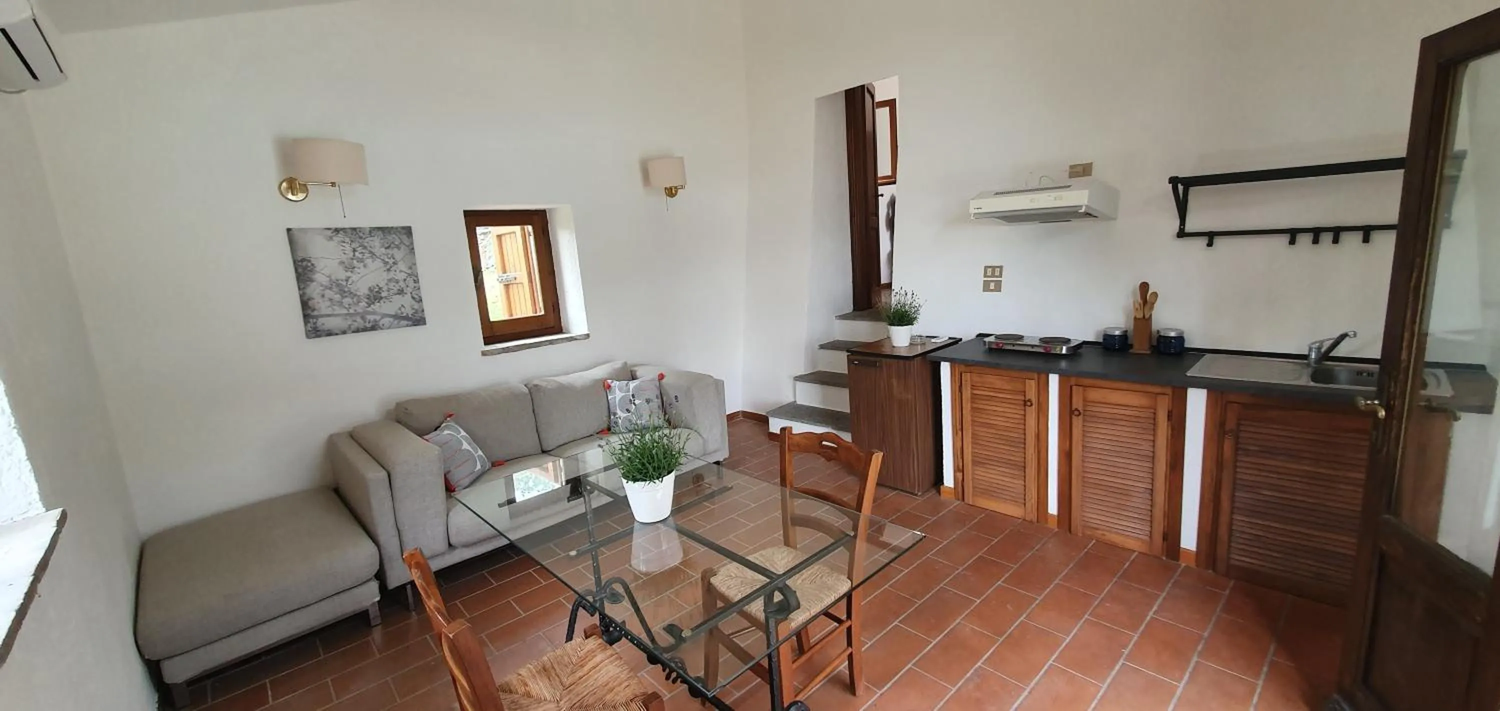 Living room in PoloTuristicoUmbria Rustico con Piscina Vista Lago