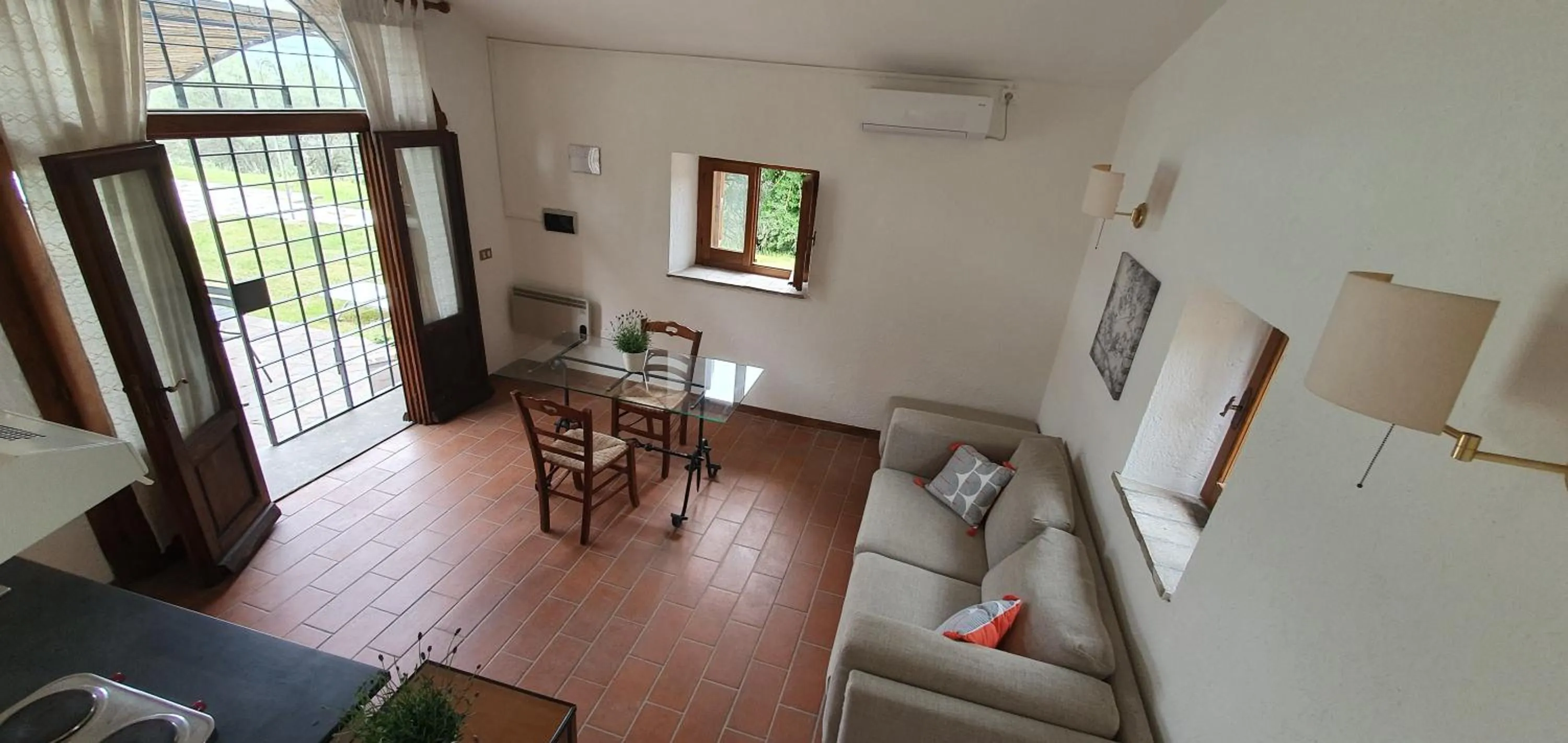 Living room in PoloTuristicoUmbria Rustico con Piscina Vista Lago