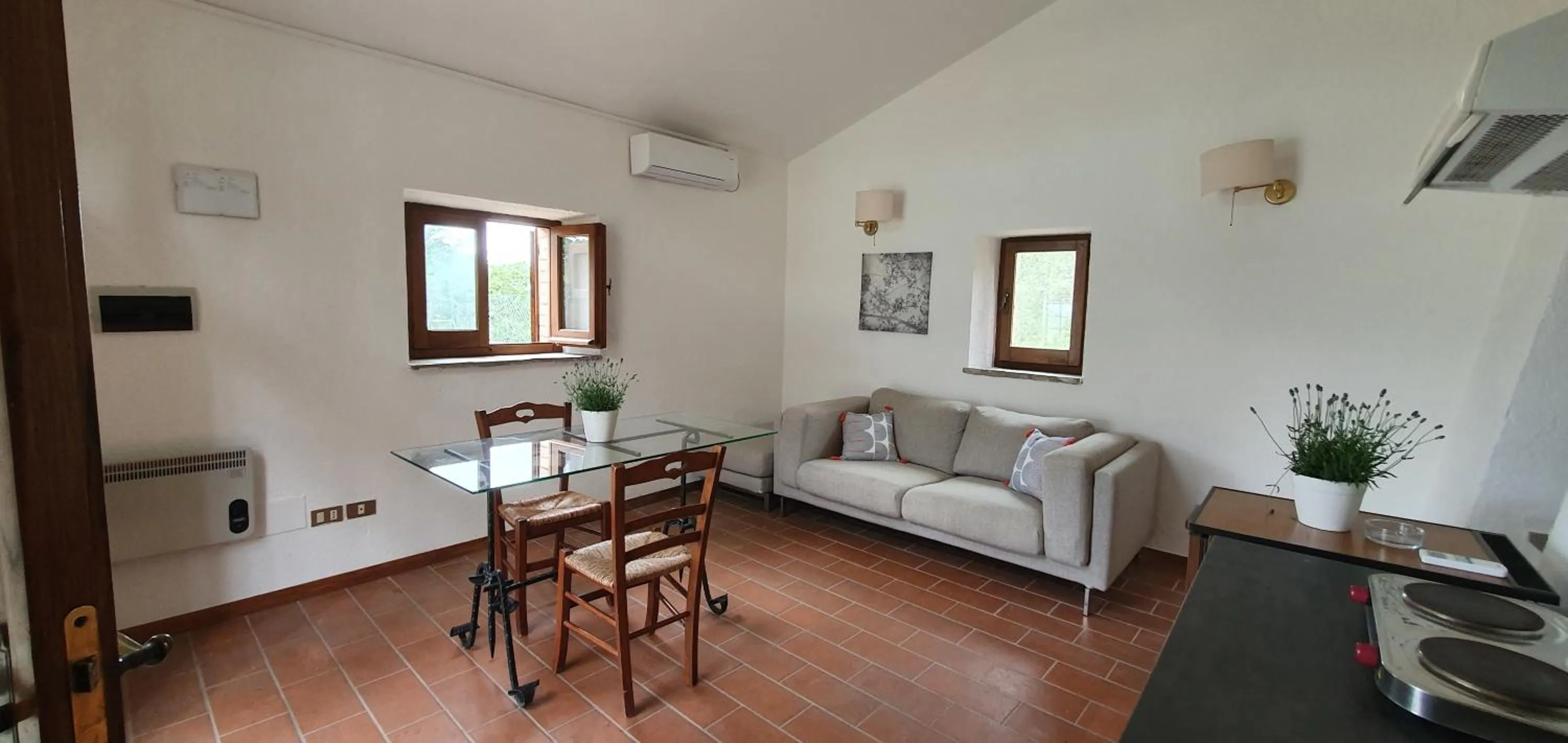Living room in PoloTuristicoUmbria Rustico con Piscina Vista Lago