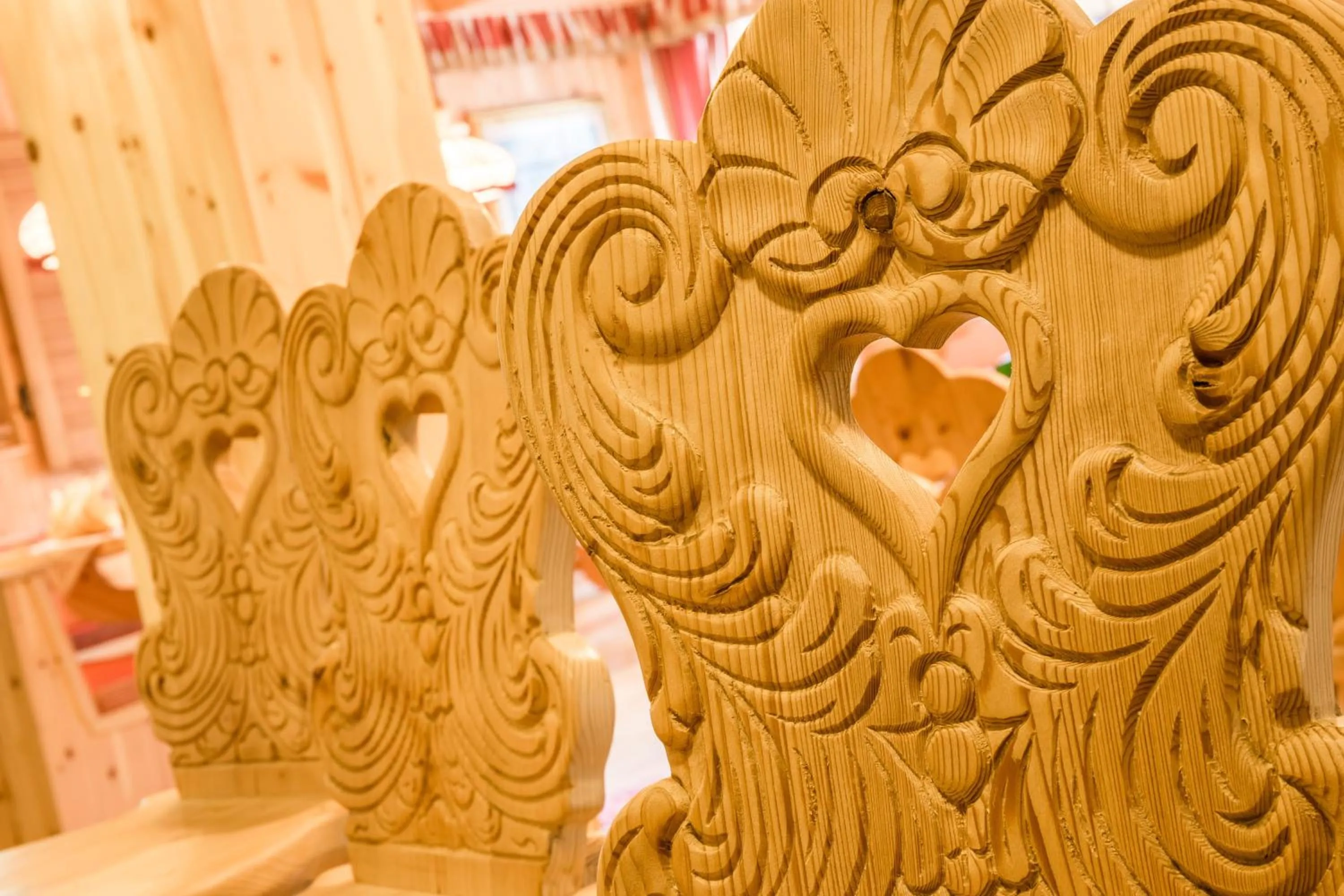 Decorative detail in Hotel Krone Igelsberg