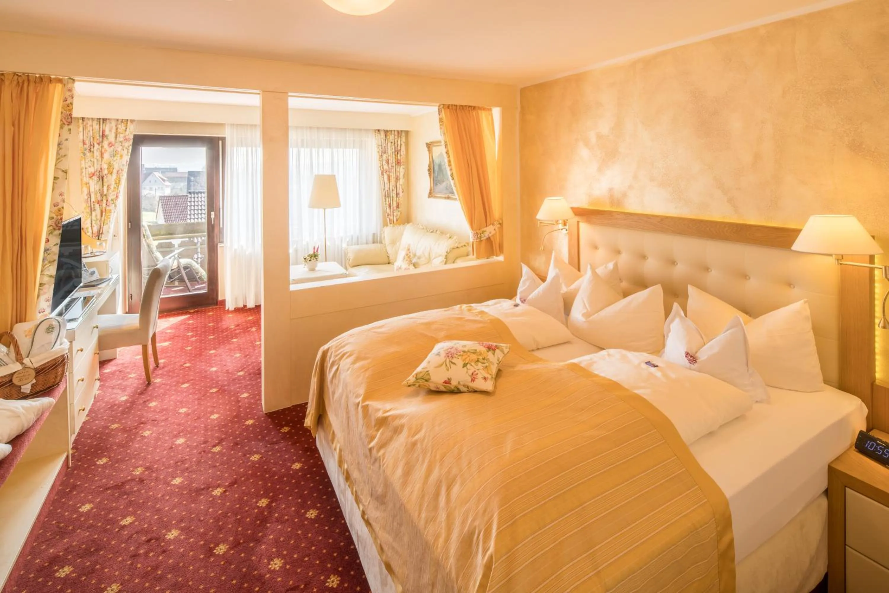 Bed in Hotel Krone Igelsberg