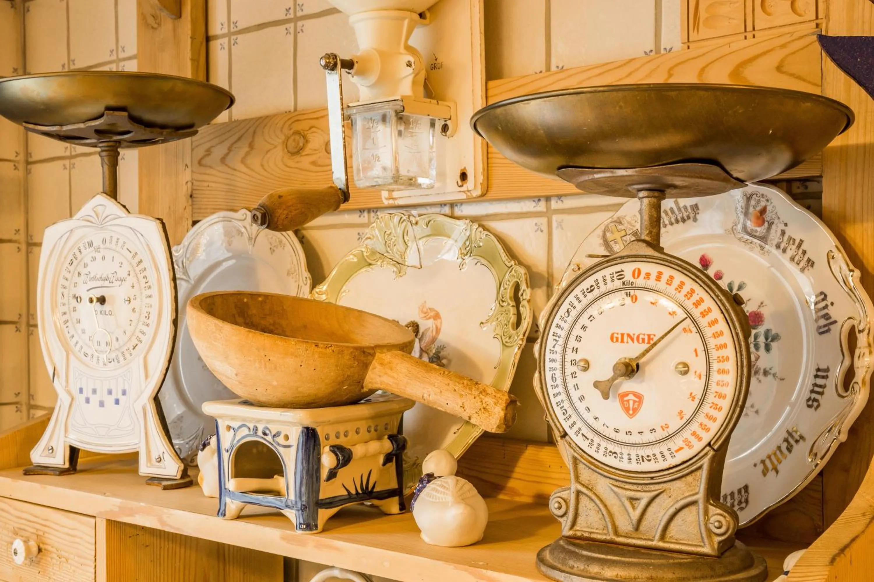 Decorative detail in Hotel Krone Igelsberg