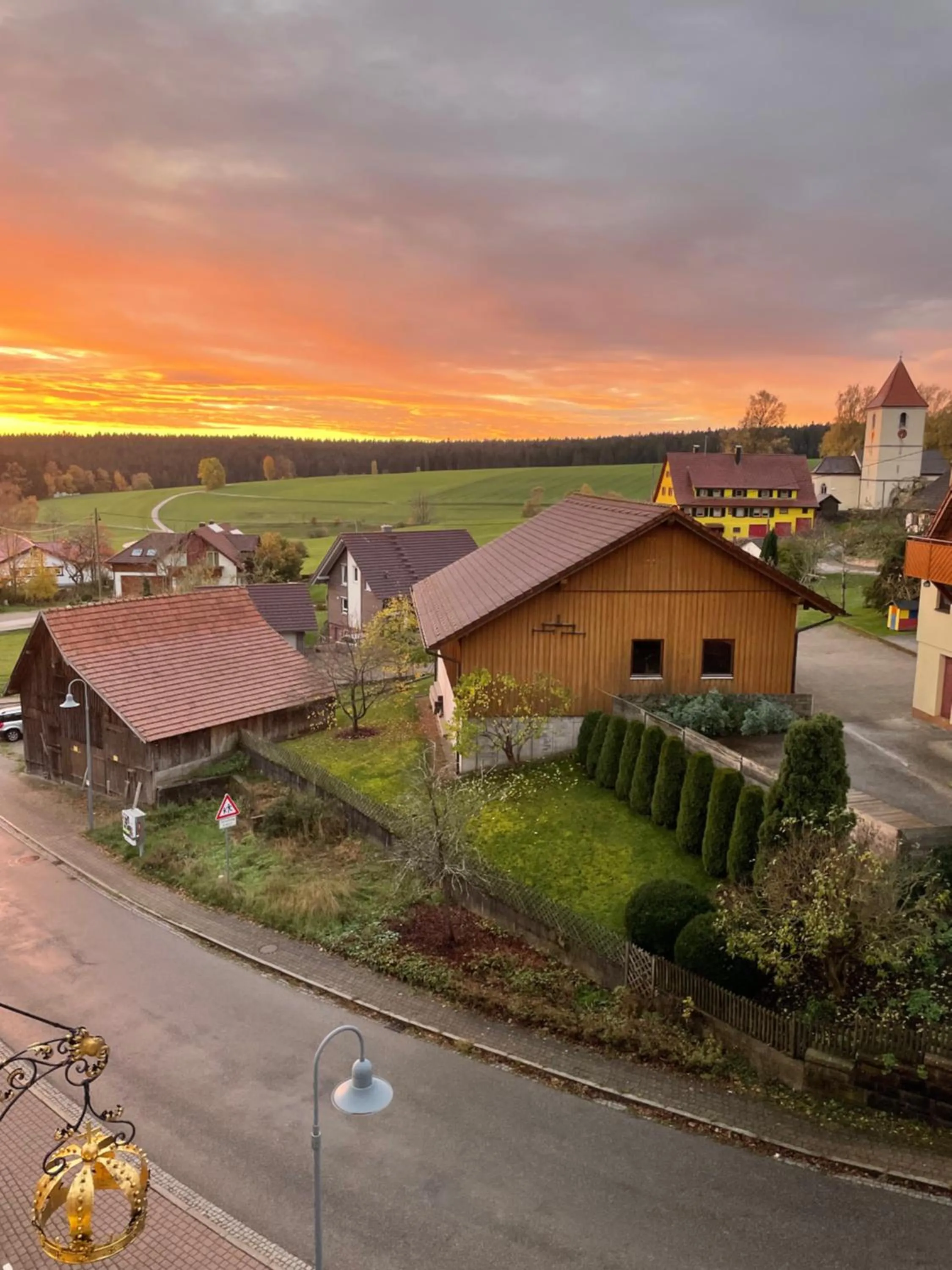 View (from property/room) in Hotel Krone Igelsberg