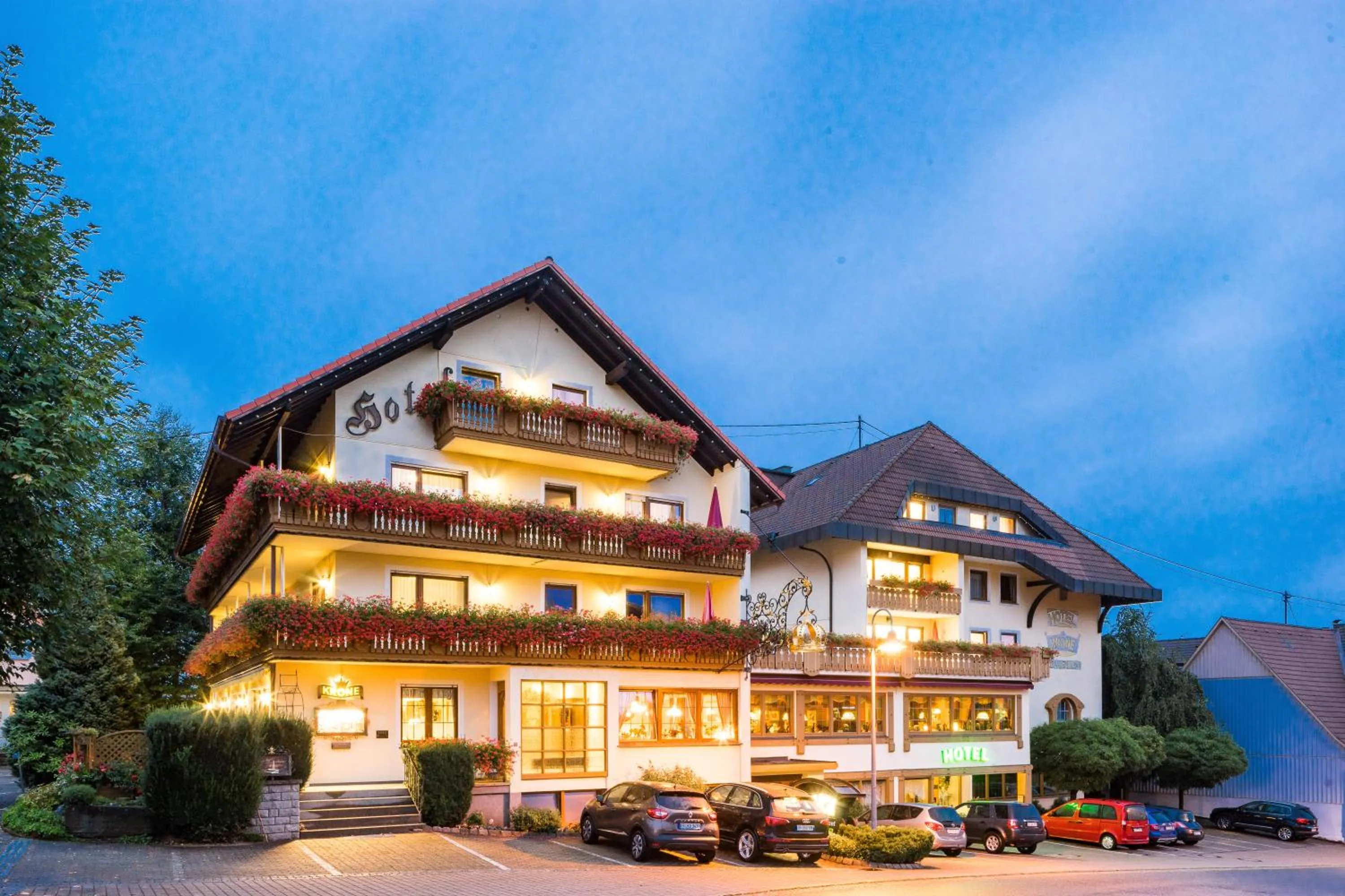 Property building in Hotel Krone Igelsberg