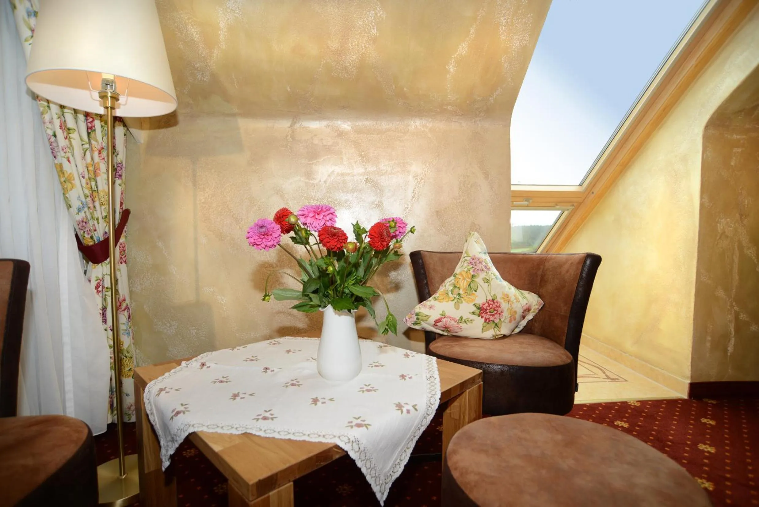 Decorative detail in Hotel Krone Igelsberg