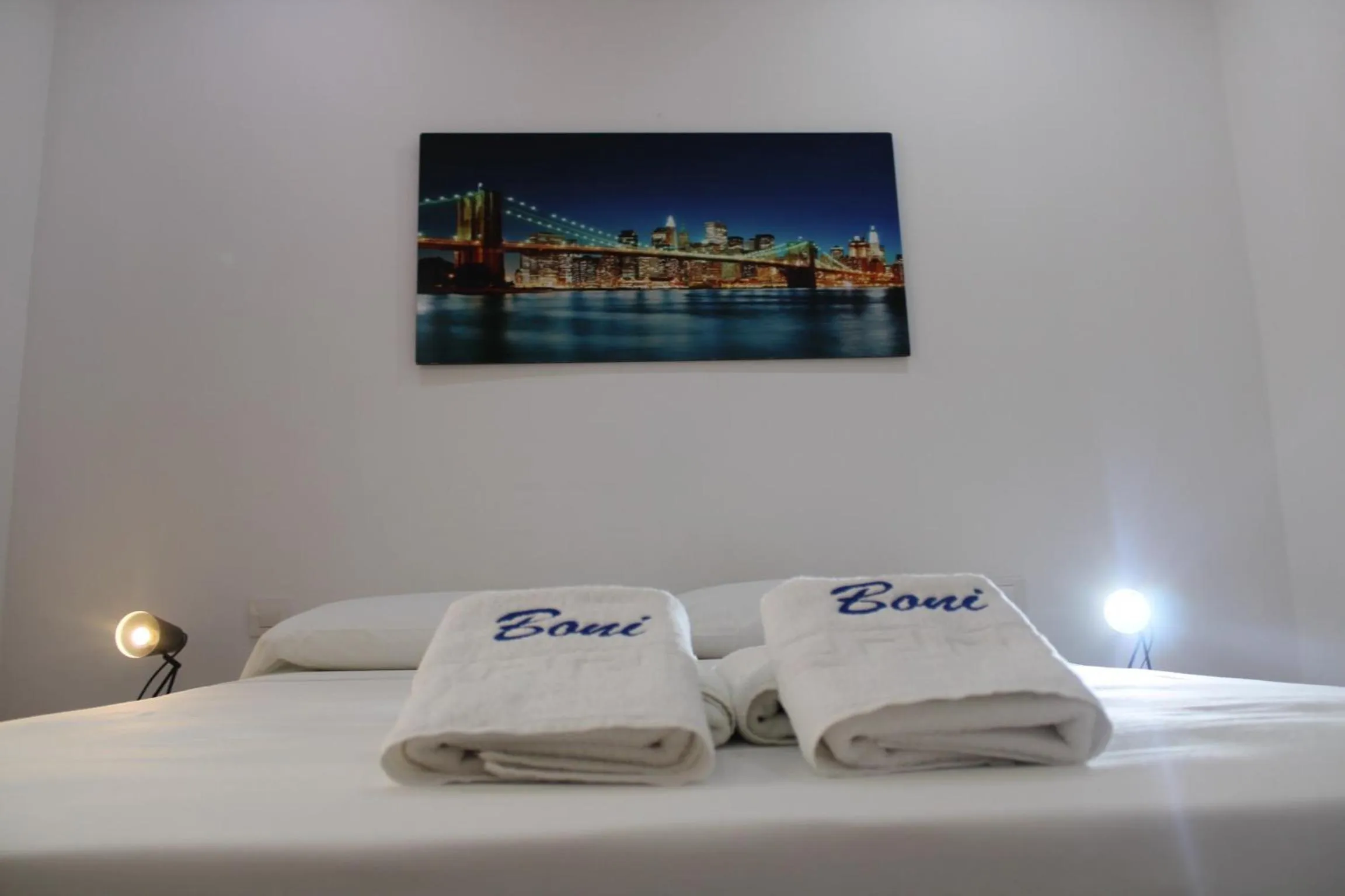 Bed in Apartamentos Boni