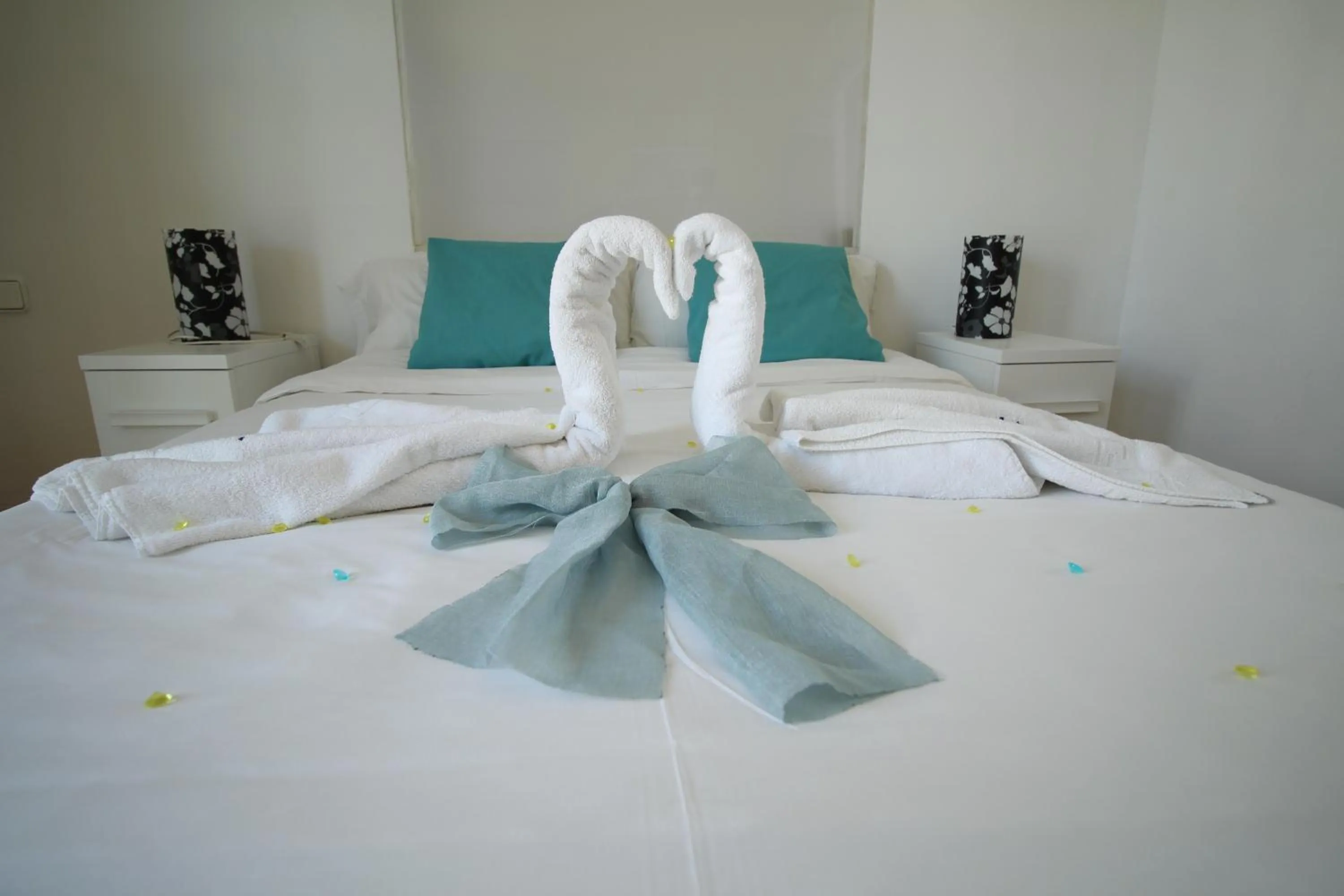 Bed in Apartamentos Boni