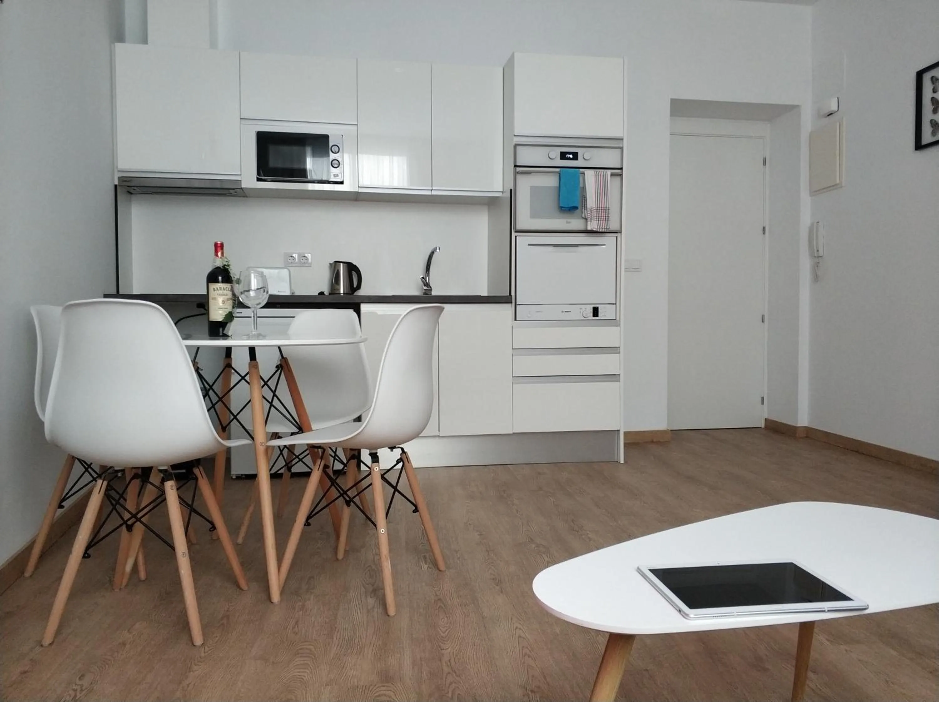 Kitchen or kitchenette in Apartamentos Boni