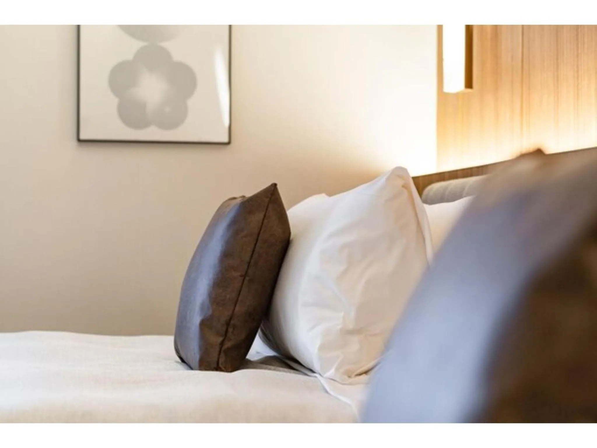 Bed in The OneFive Terrace Fukuoka - Vacation STAY 33431v