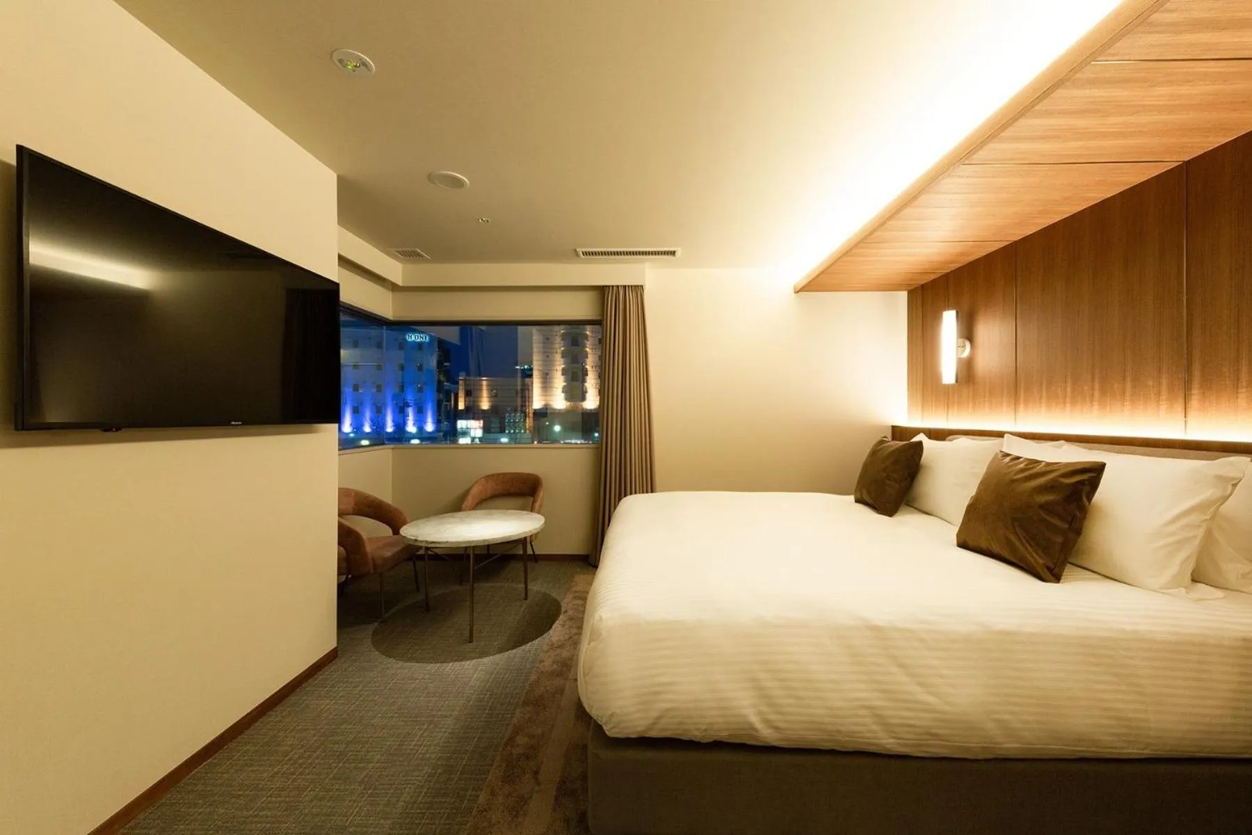 Bed in The OneFive Villa Fukuoka - Vacation STAY 33465v