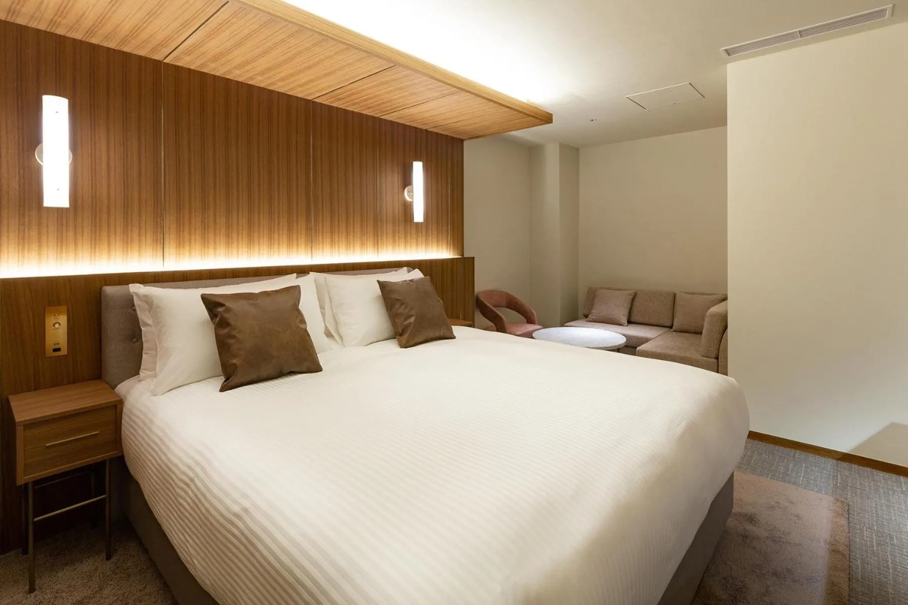 Bed in The OneFive Villa Fukuoka - Vacation STAY 33463v